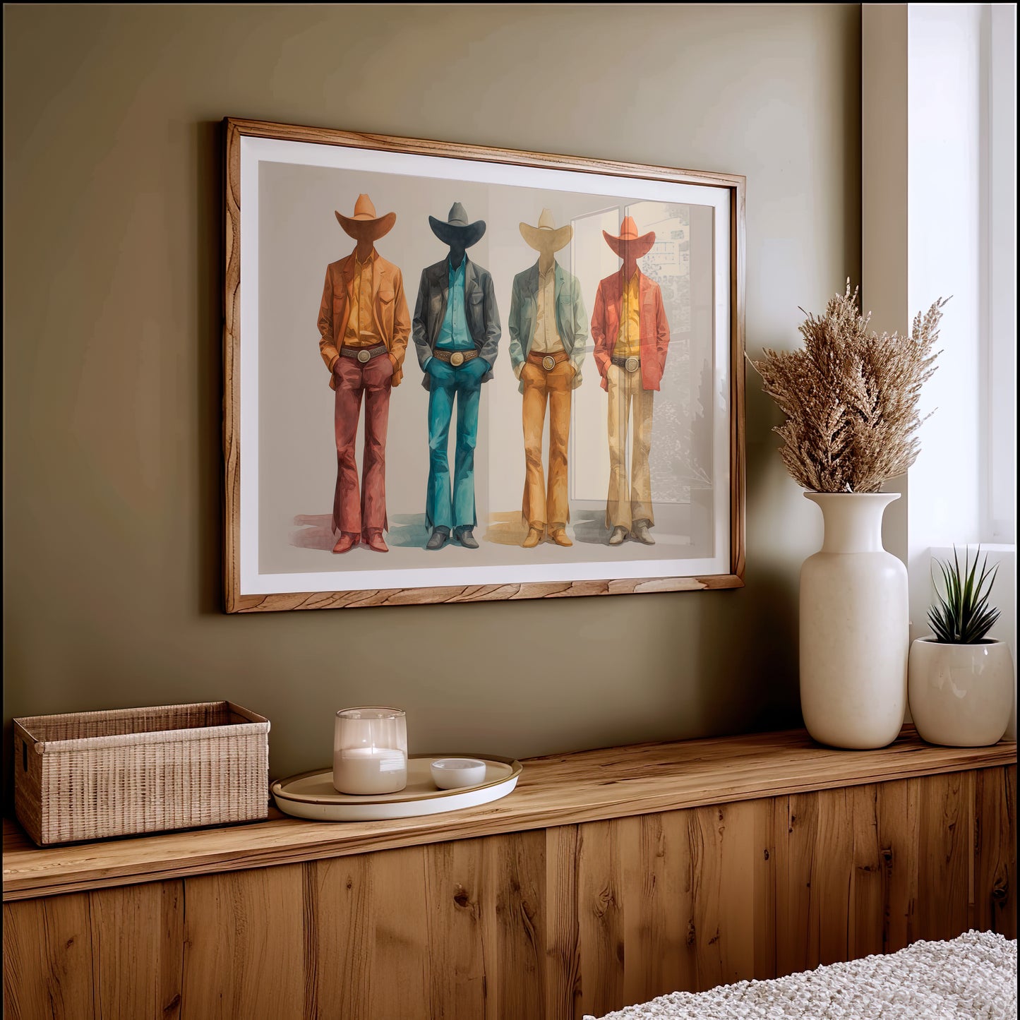 Chromatic Cowboys: Identity Through Absence