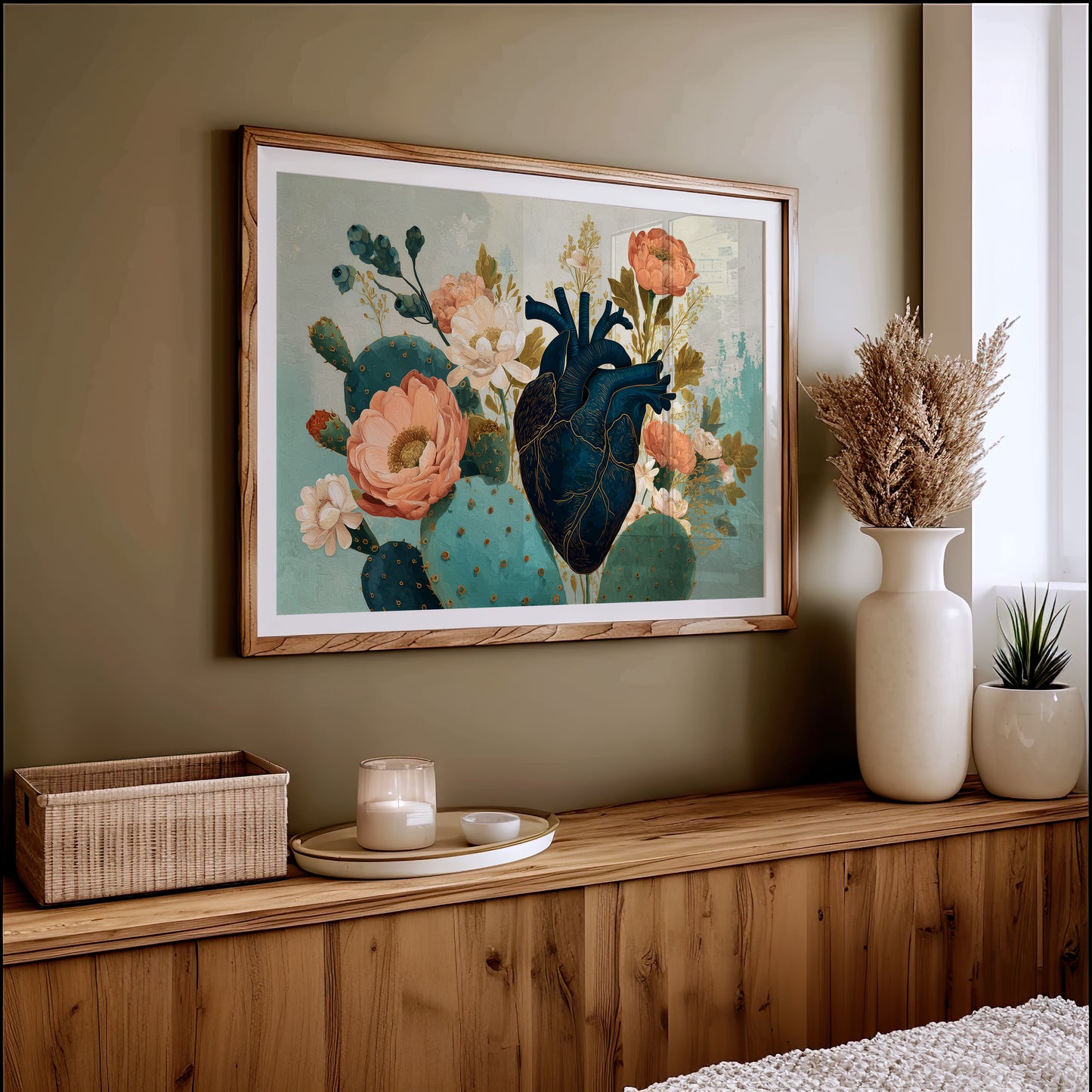 Desert Blooms From Anatomical Depths