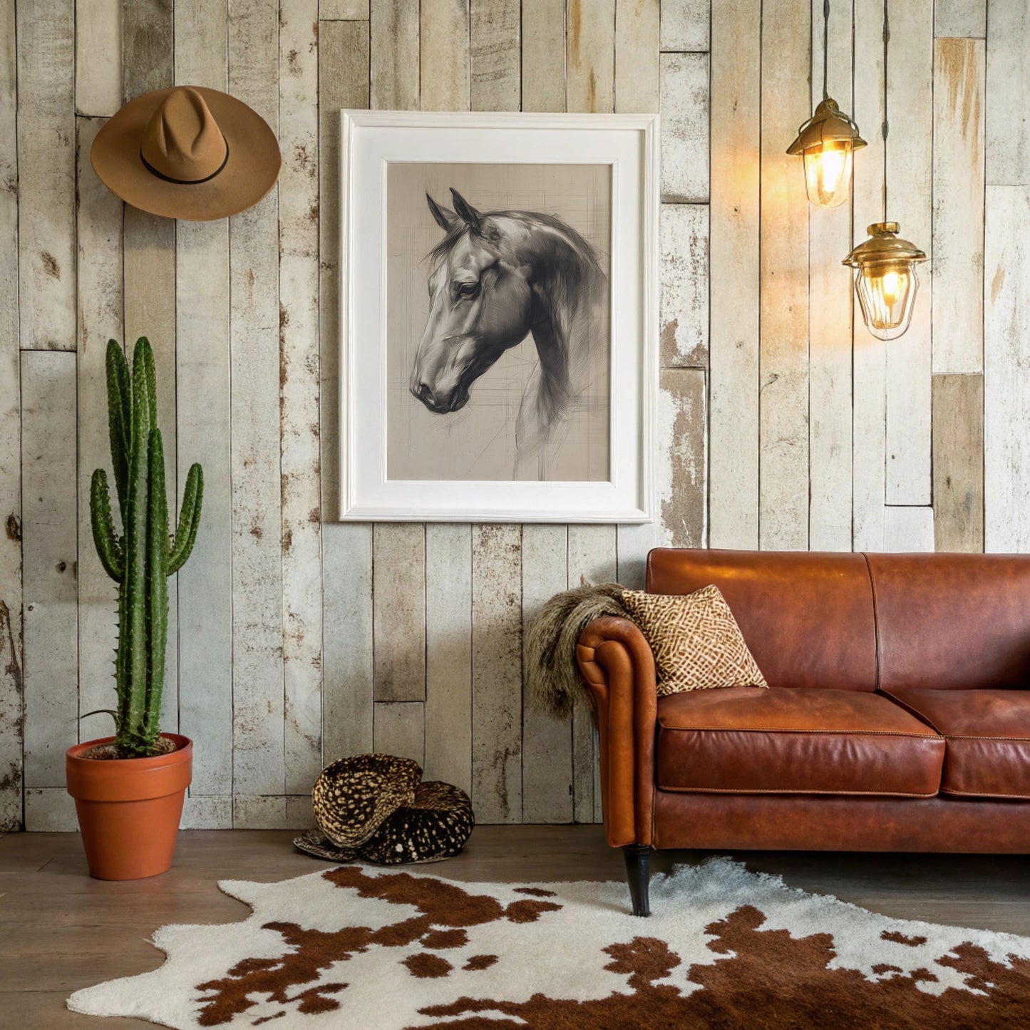 Noble Silence: Equine Elegance