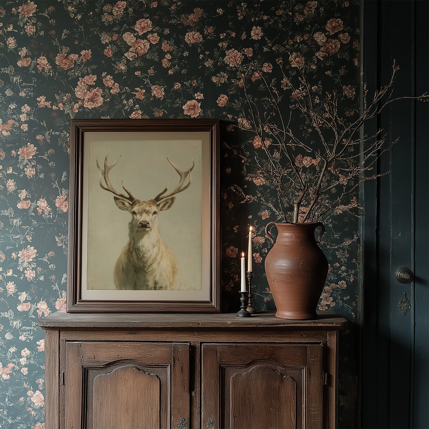 Majestic Stag: Portrait of Wilderness