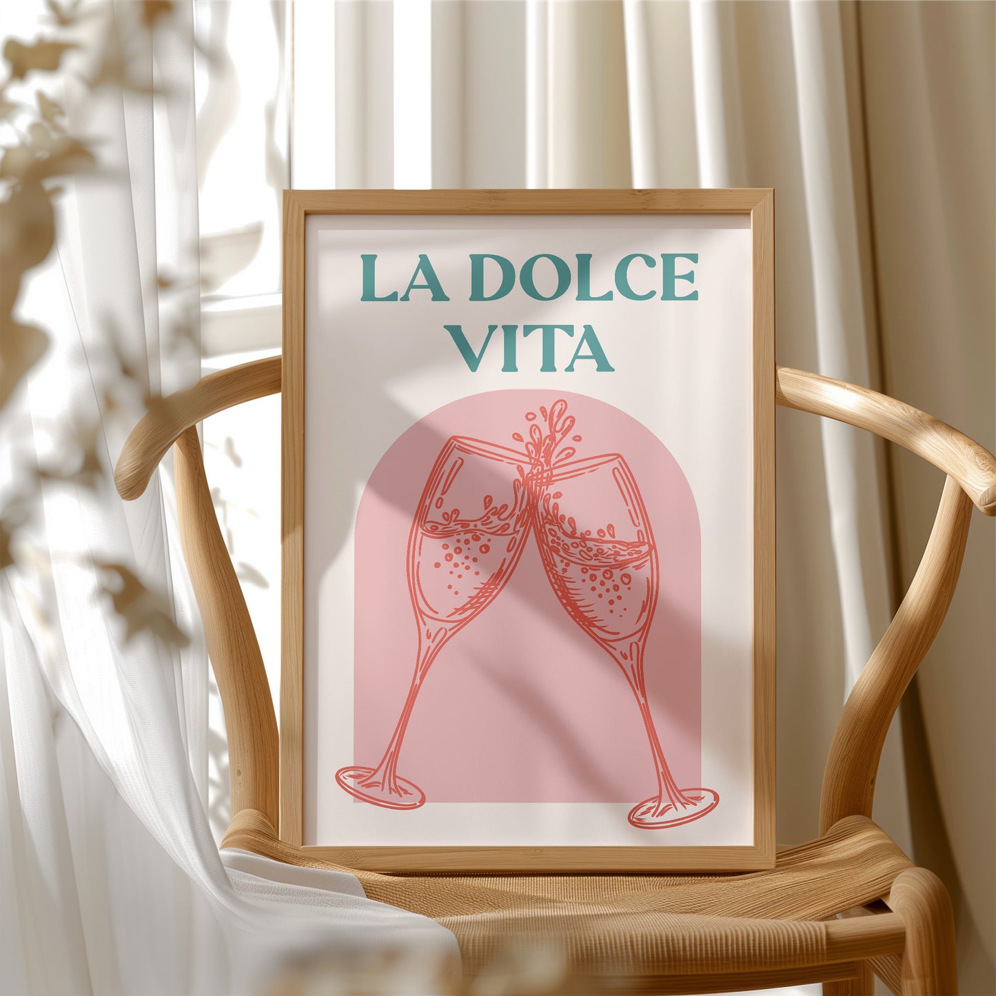La Dolce Vita Moments In Coral Embrace