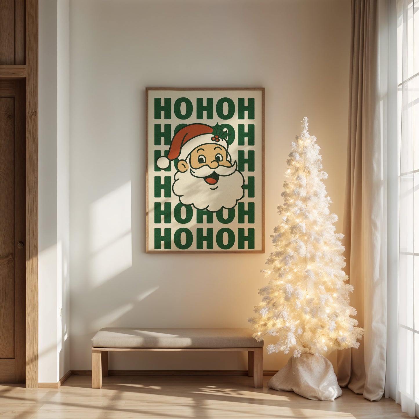 Jolly Nostalgia In Festive Frame