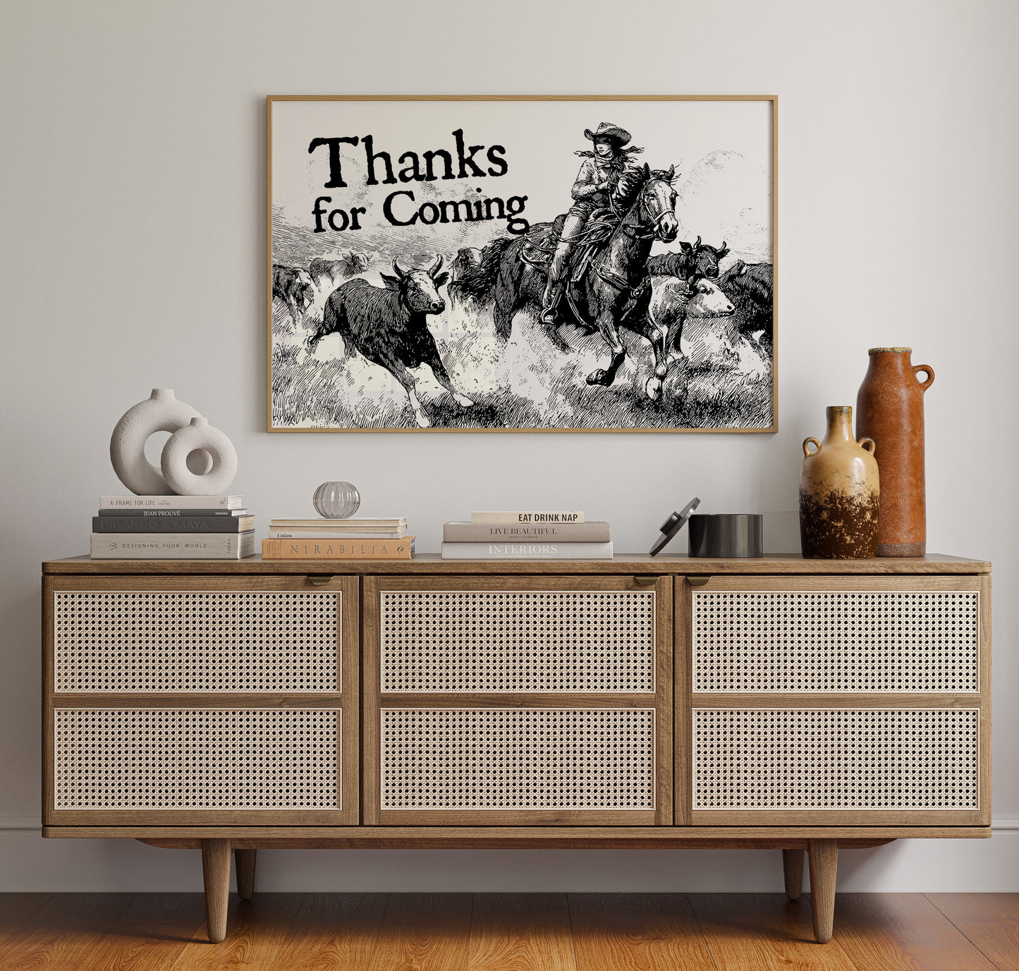 Cattle Drive's Bold Welcome