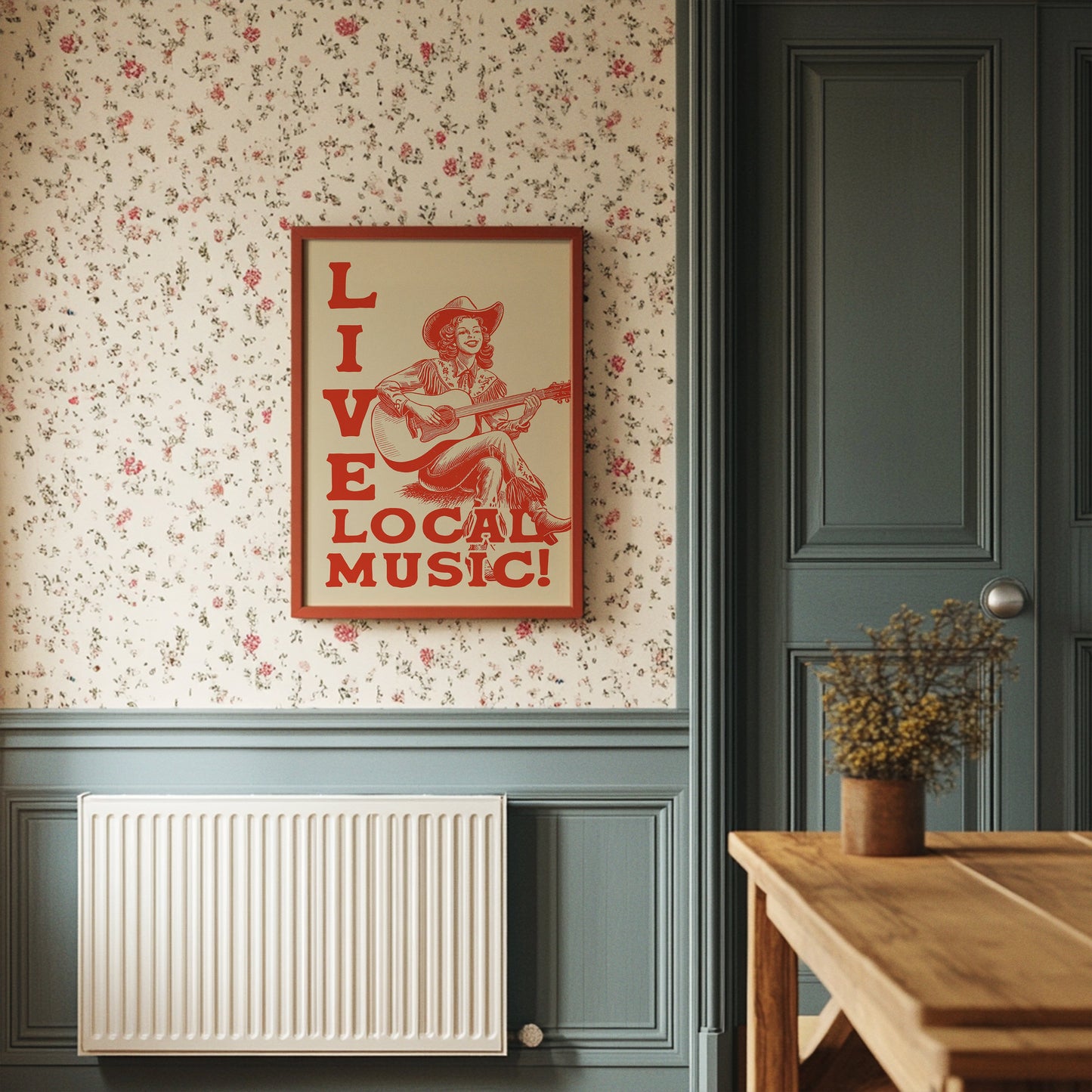 Honky Tonk Hymns In Red