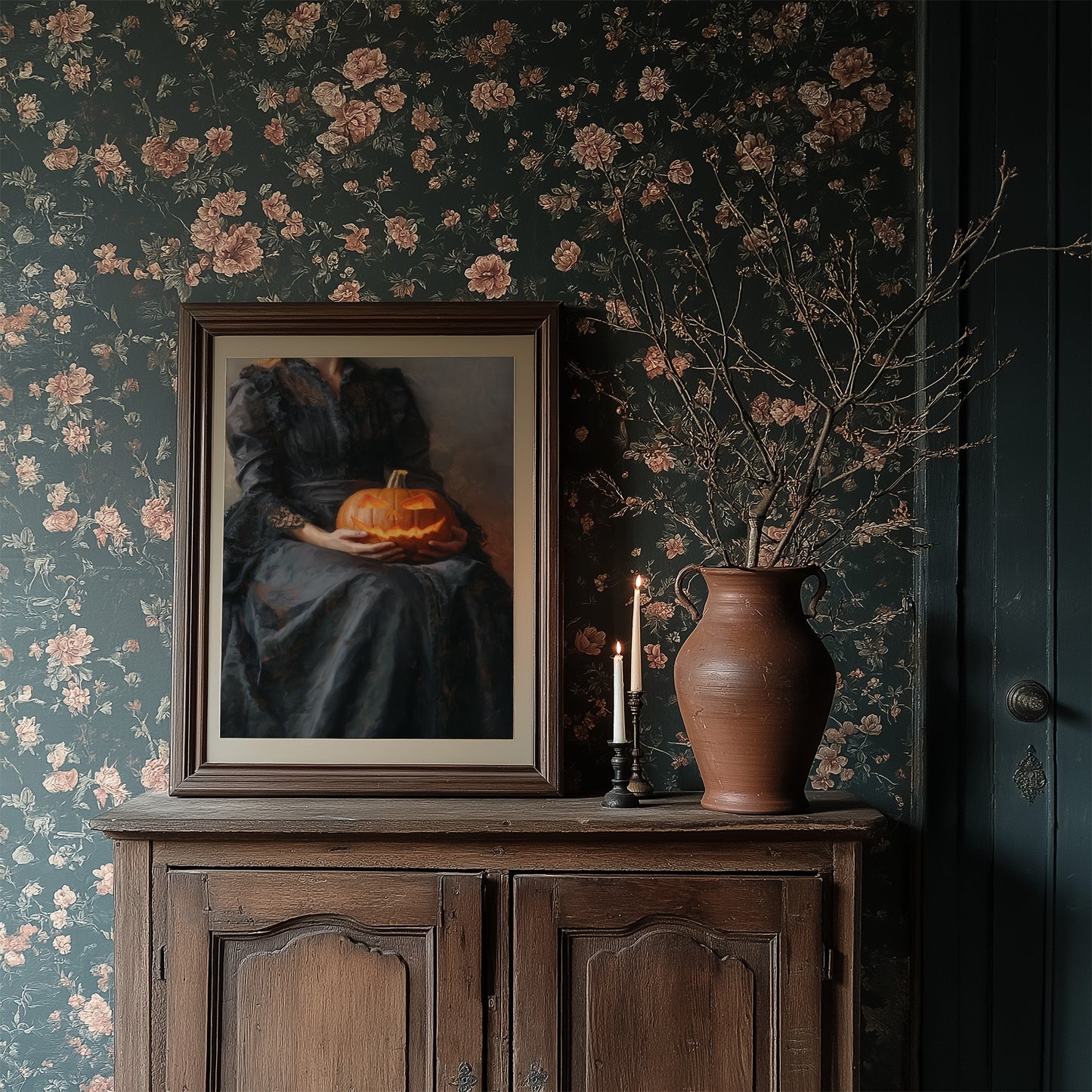 Autumn Fire In Velvet Hands