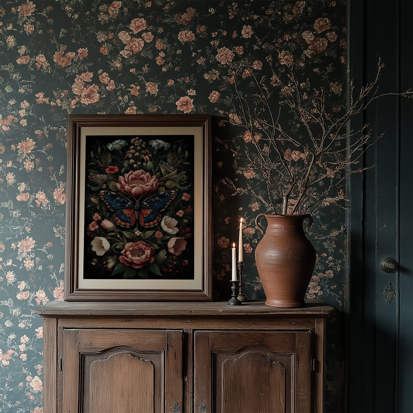 Midnight Blooms Await The Traveler