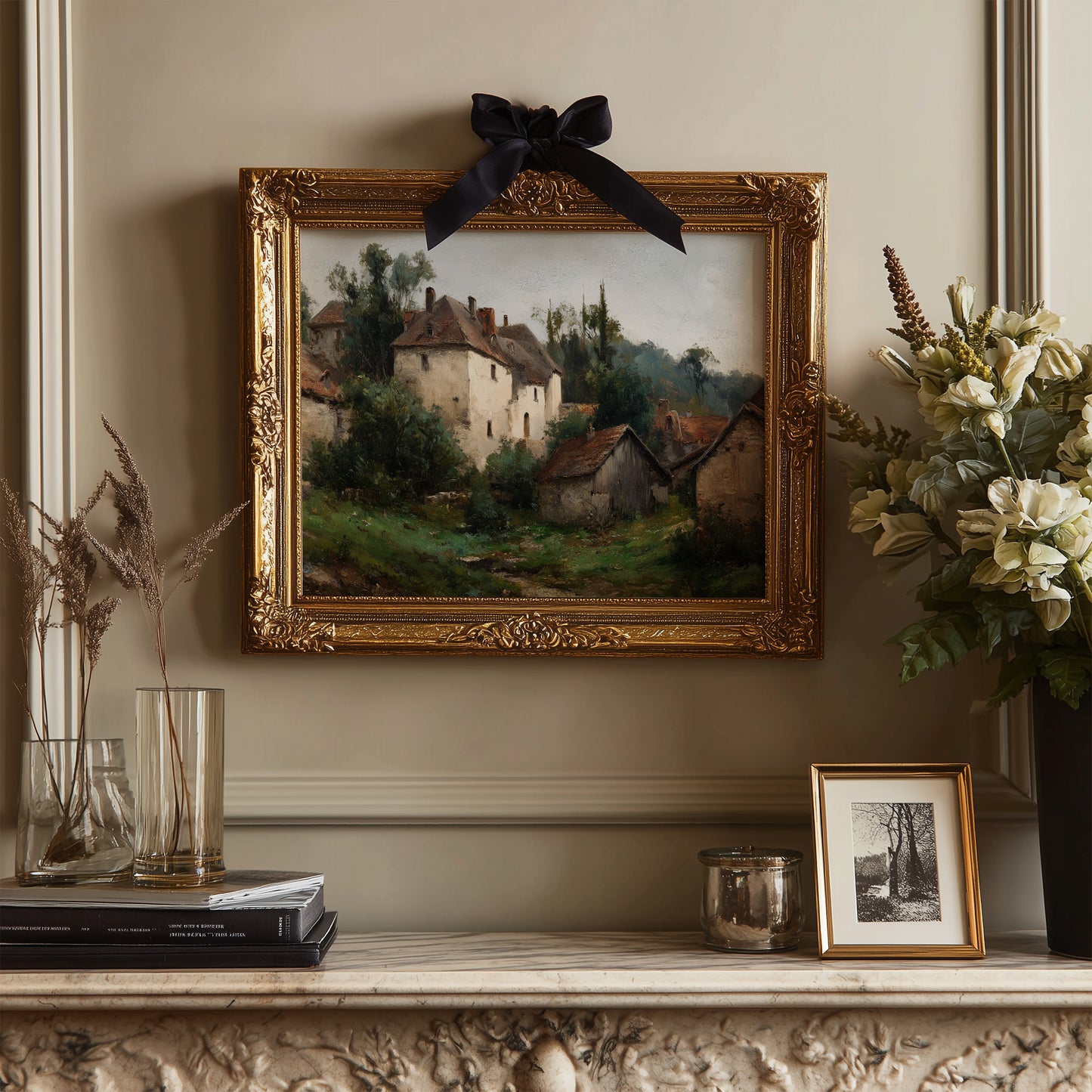 Forgotten Hamlet Among Green Hills