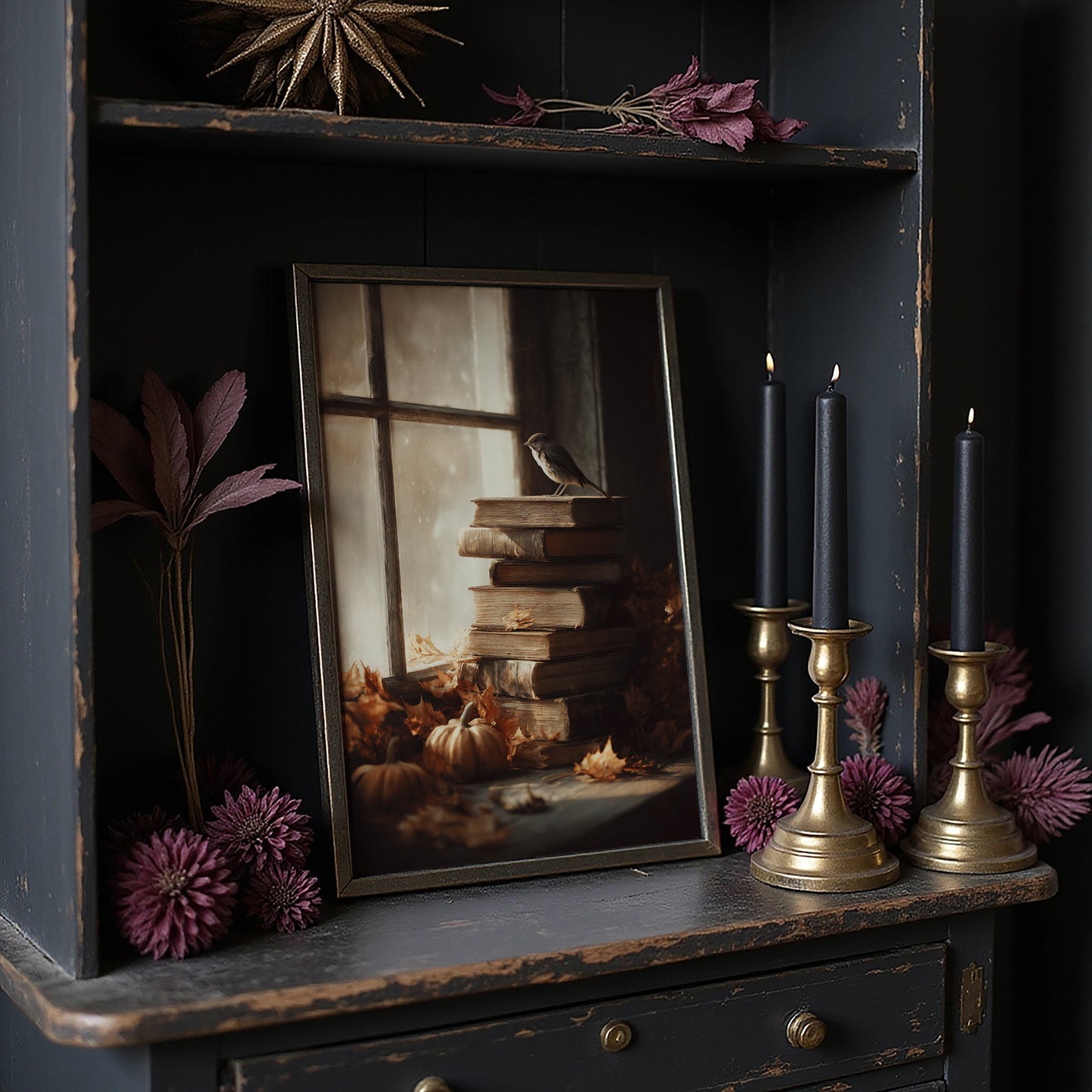Sparrow's Perch Among Ancient Pages