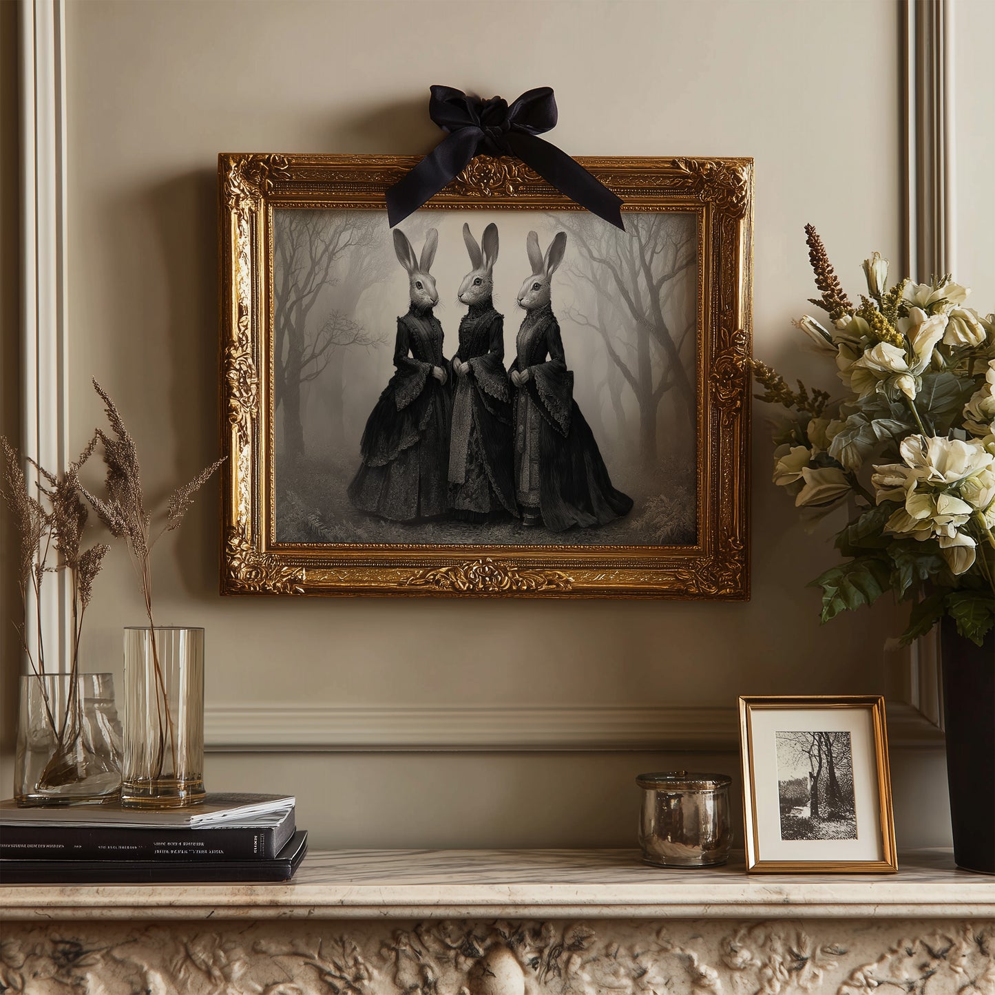 Victorian Hares Tell Forest Tales