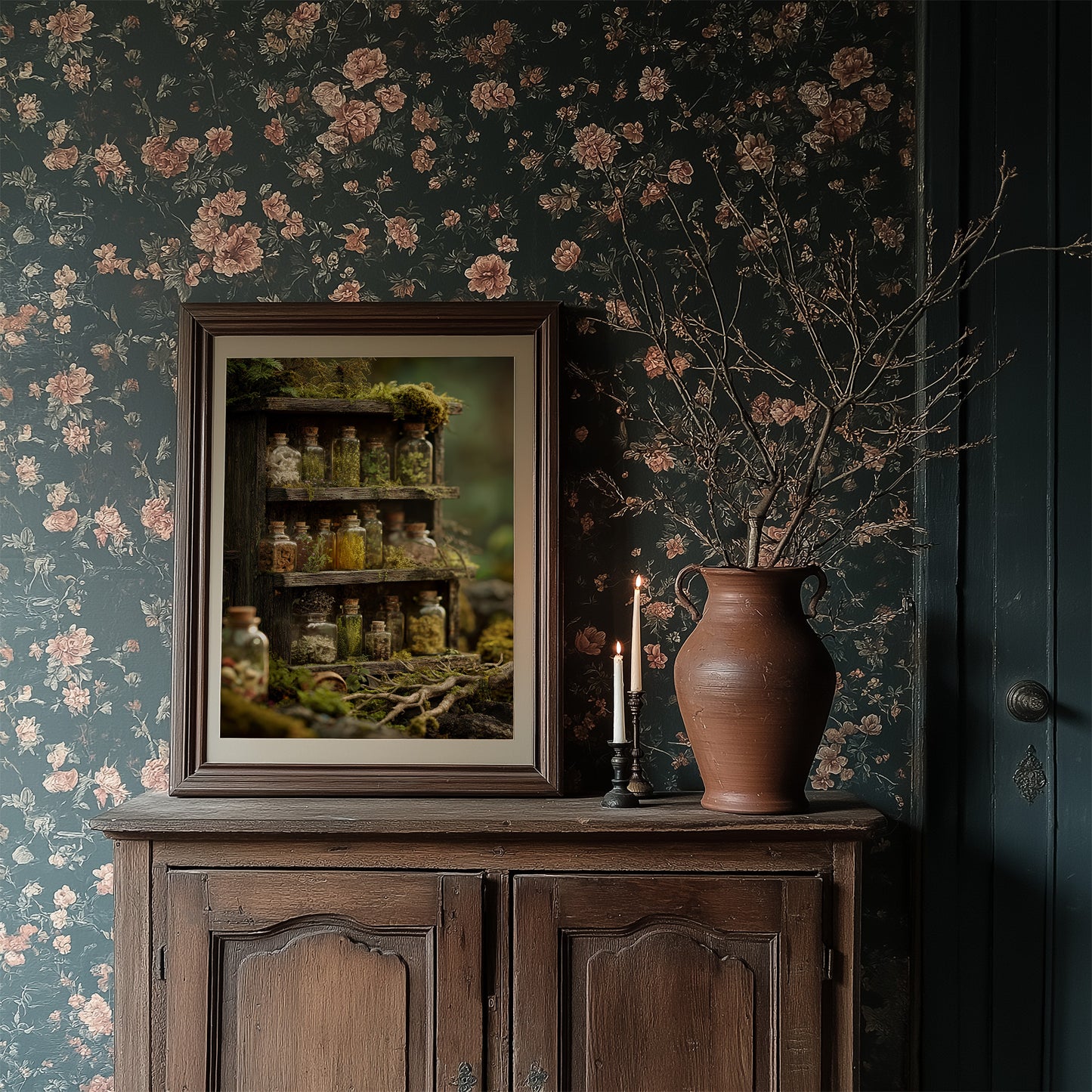 Forest Secrets In Glass Bottles