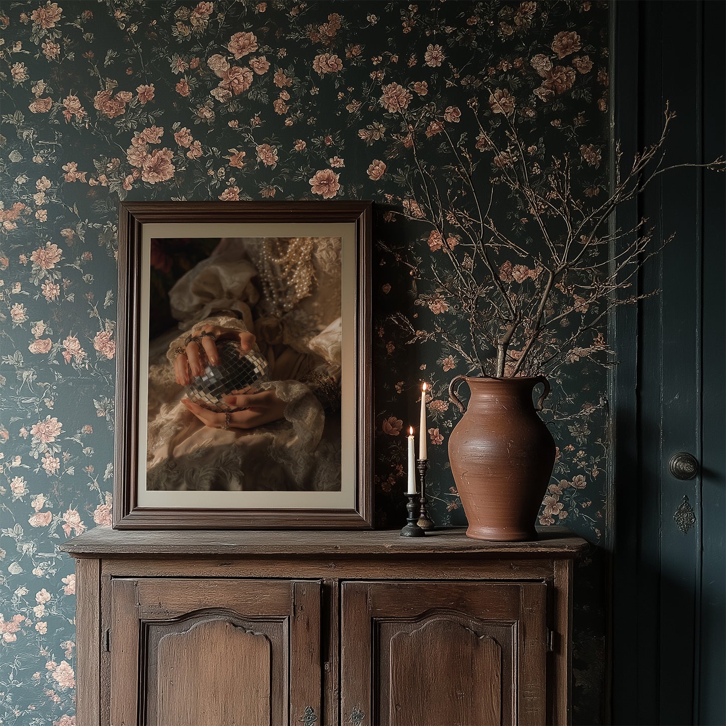 Mirrored Worlds In Delicate Hands