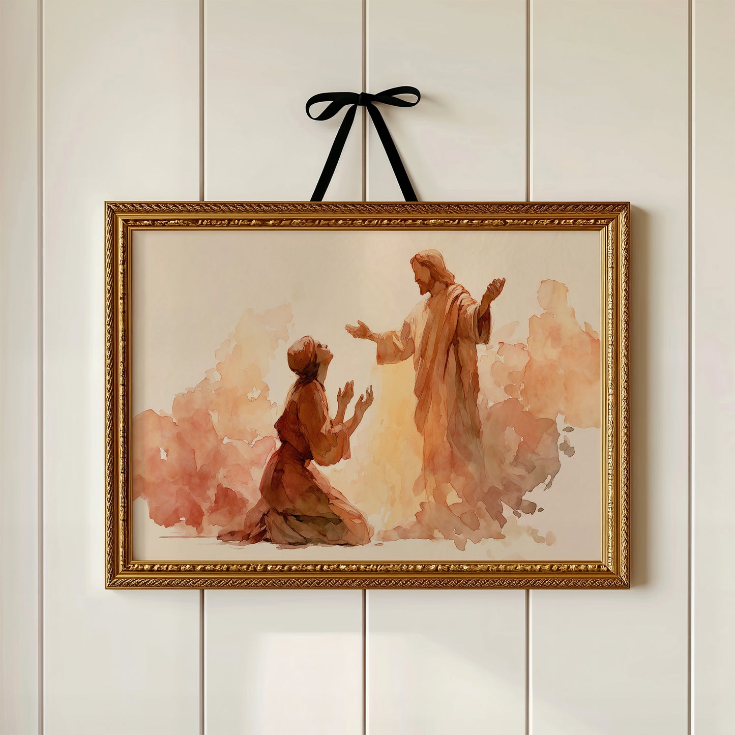 Faith Blooms In Amber Light