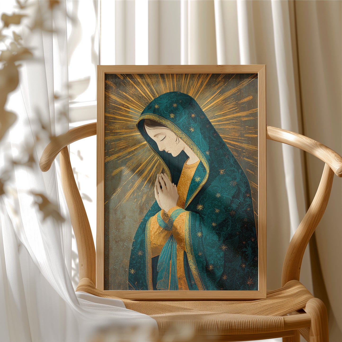 Sacred Light From Golden Rays