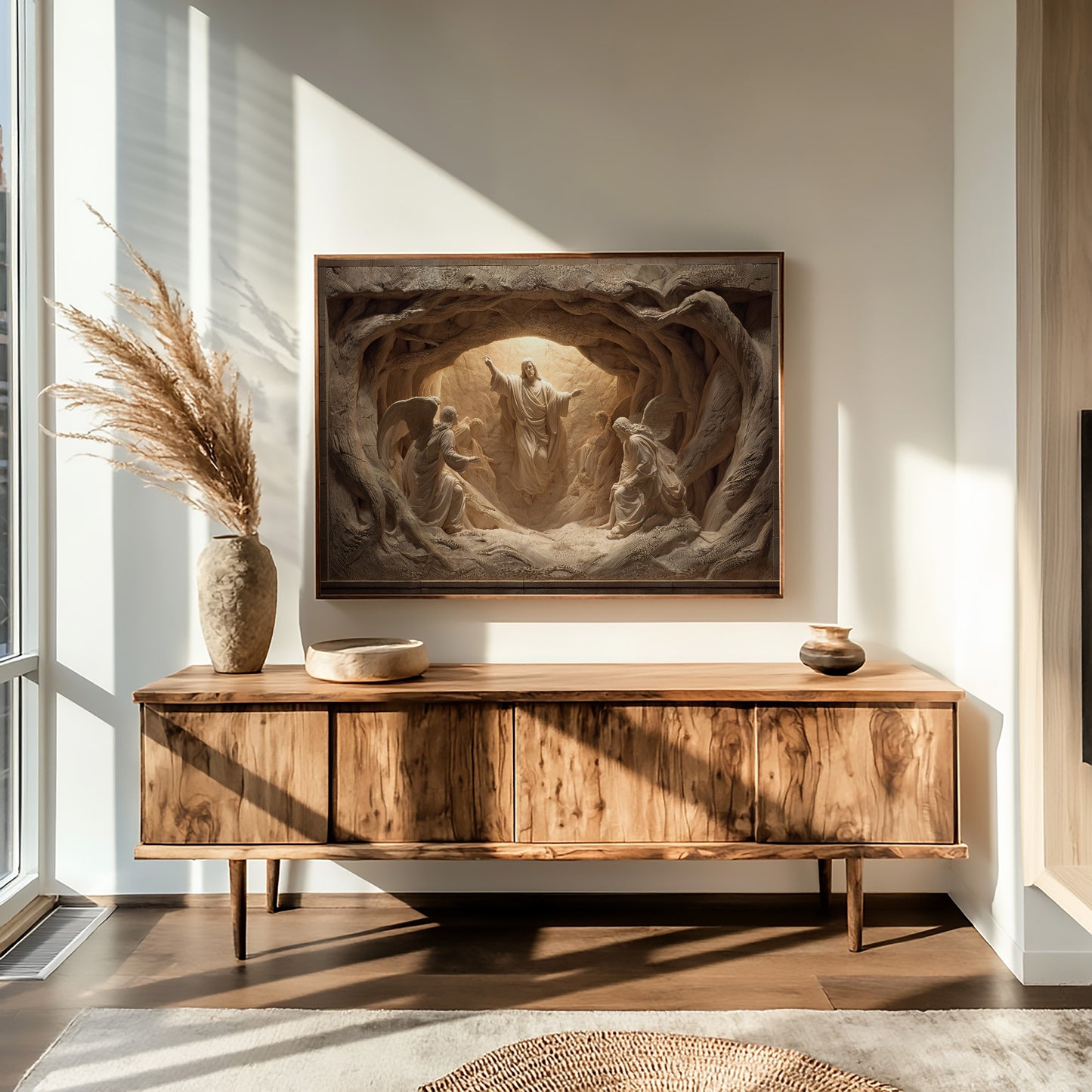 Light Emerges From Stone Depths