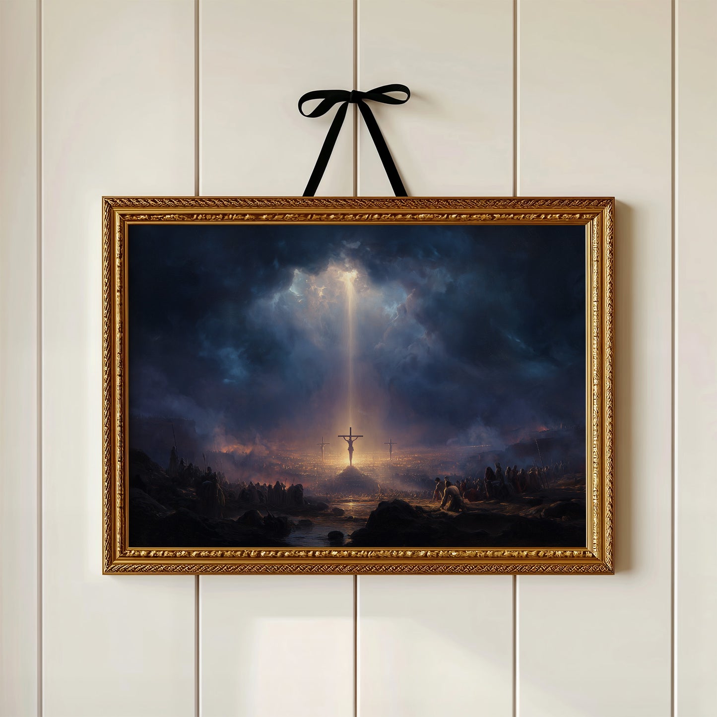 Divine Light Breaks Through Darkness
