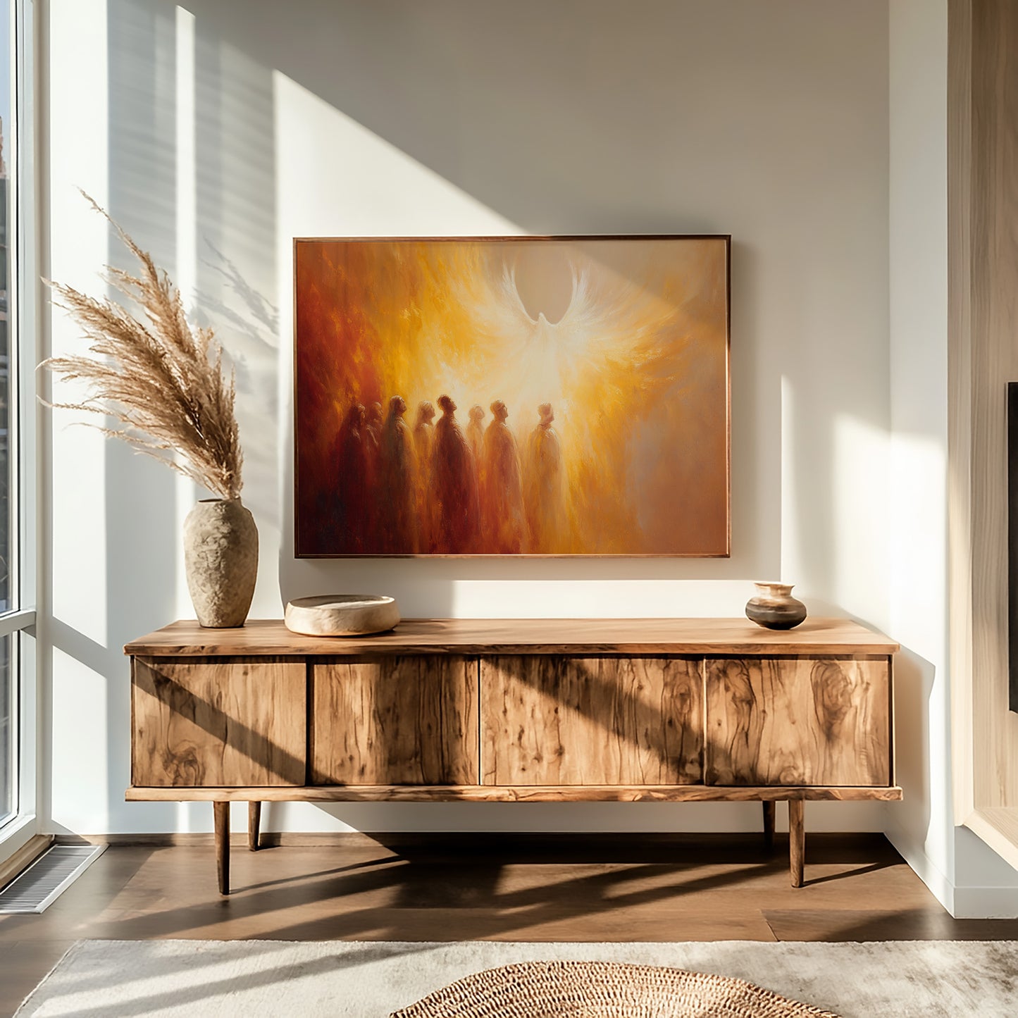 Souls Gather In Radiant Light