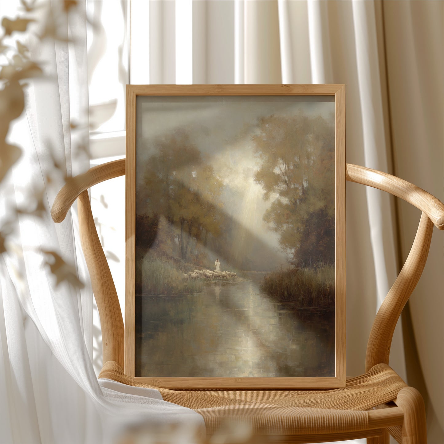 Sunbeams Guide The Shepherd Home