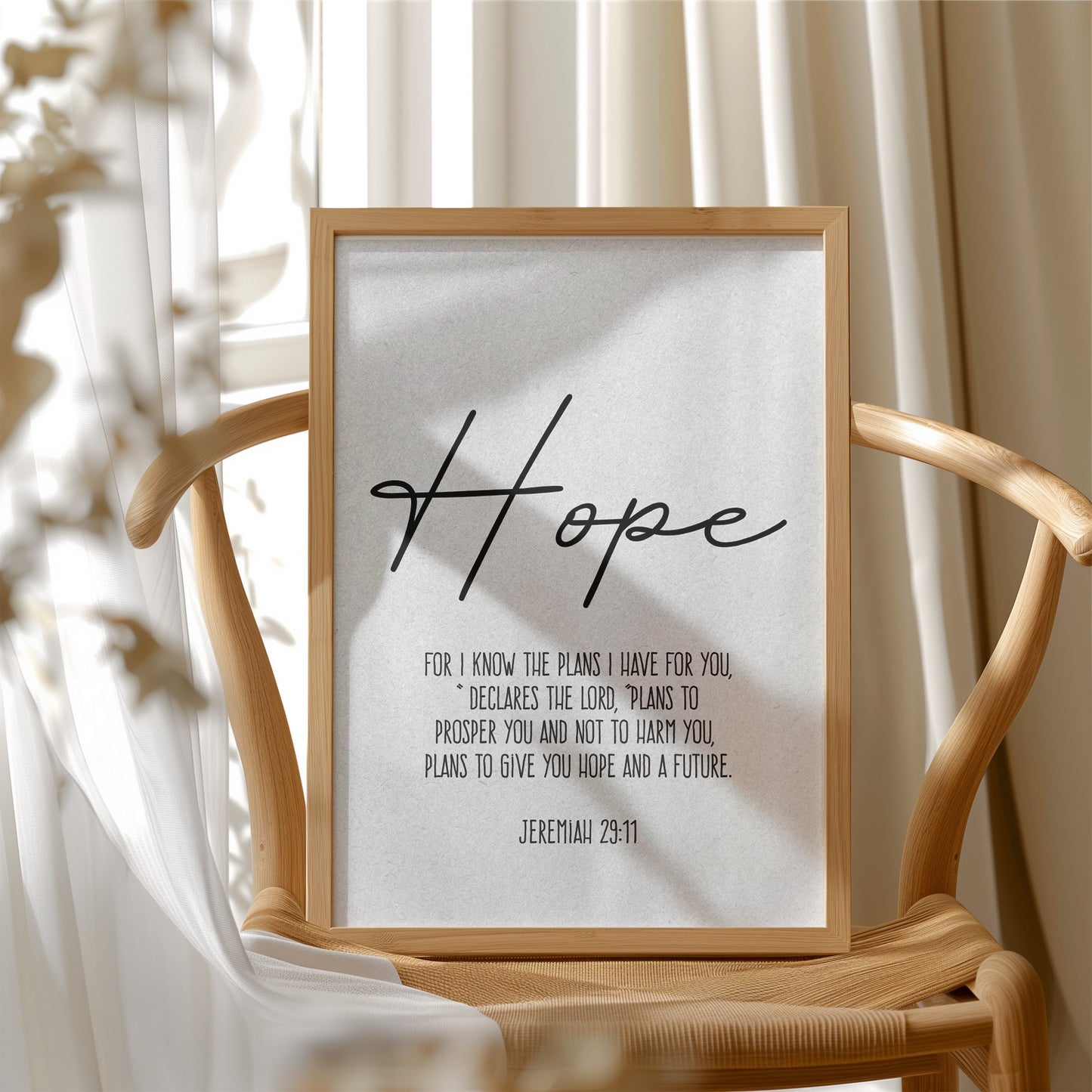 Promises Rest On Wooden Tables