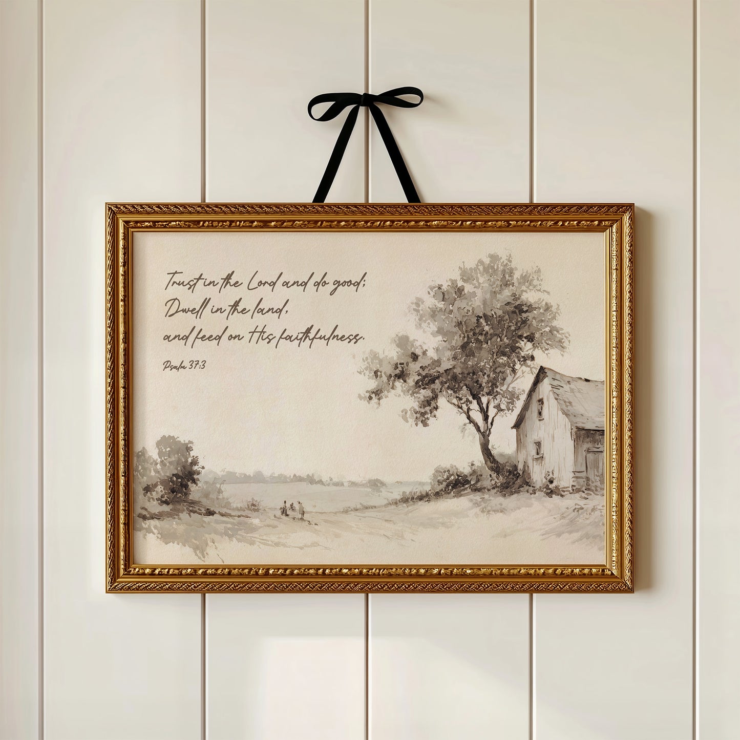 Faith Grows In Quiet Fields