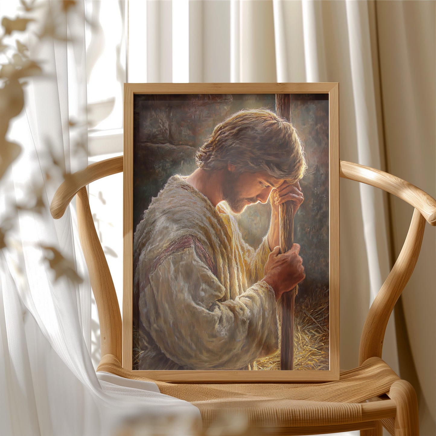Divine Light Illuminates Silent Contemplation