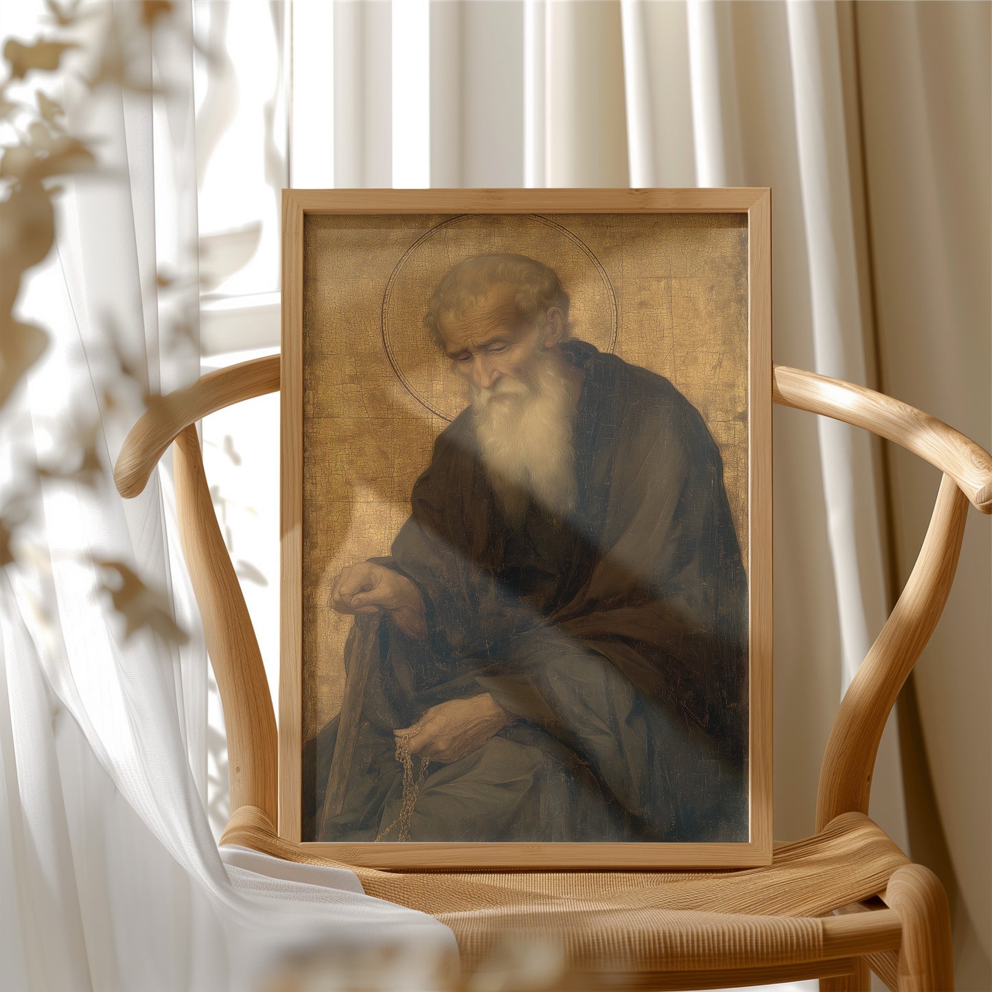 Ancient Wisdom Rests in Golden Light