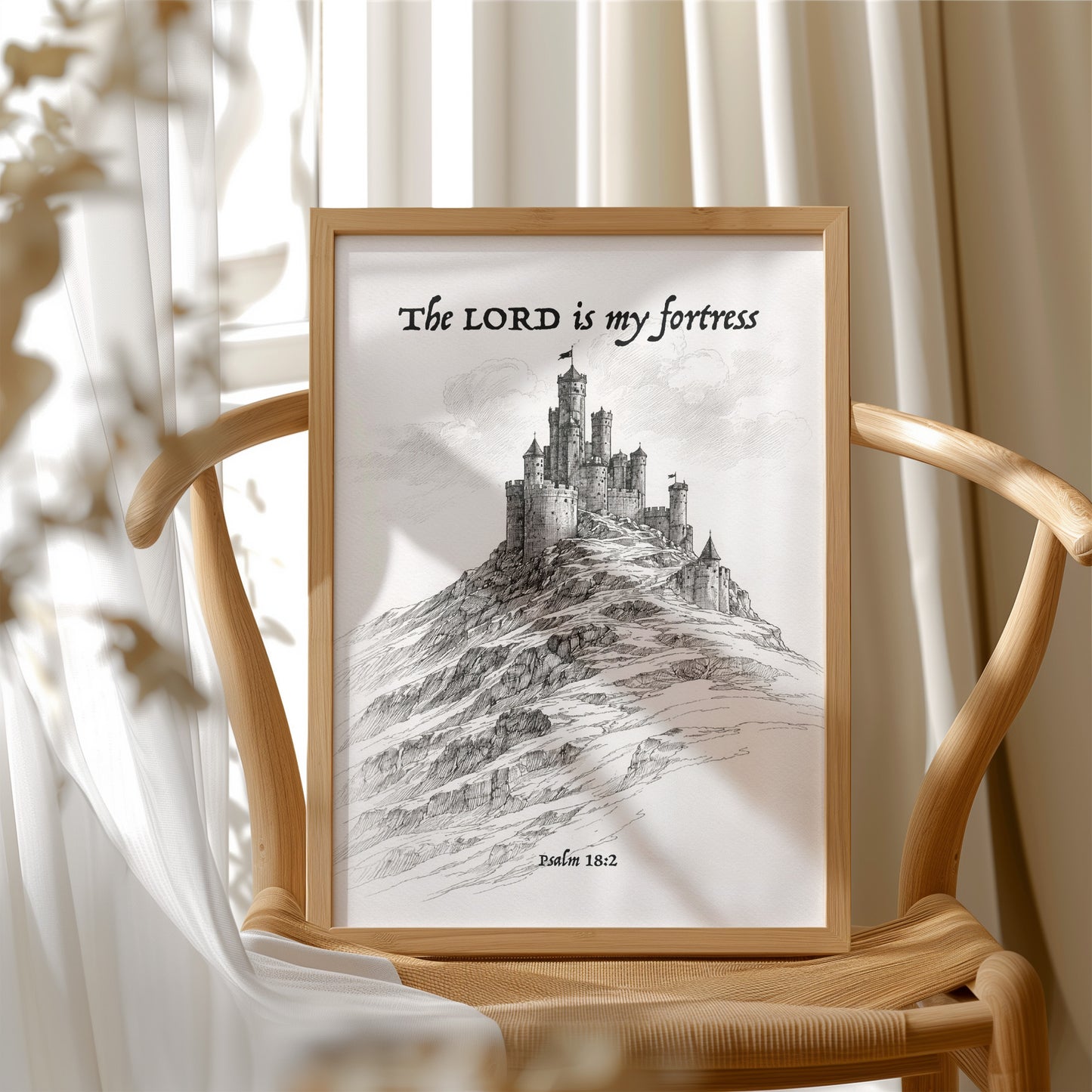 Spiritual Stronghold Stands Upon Sacred Heights