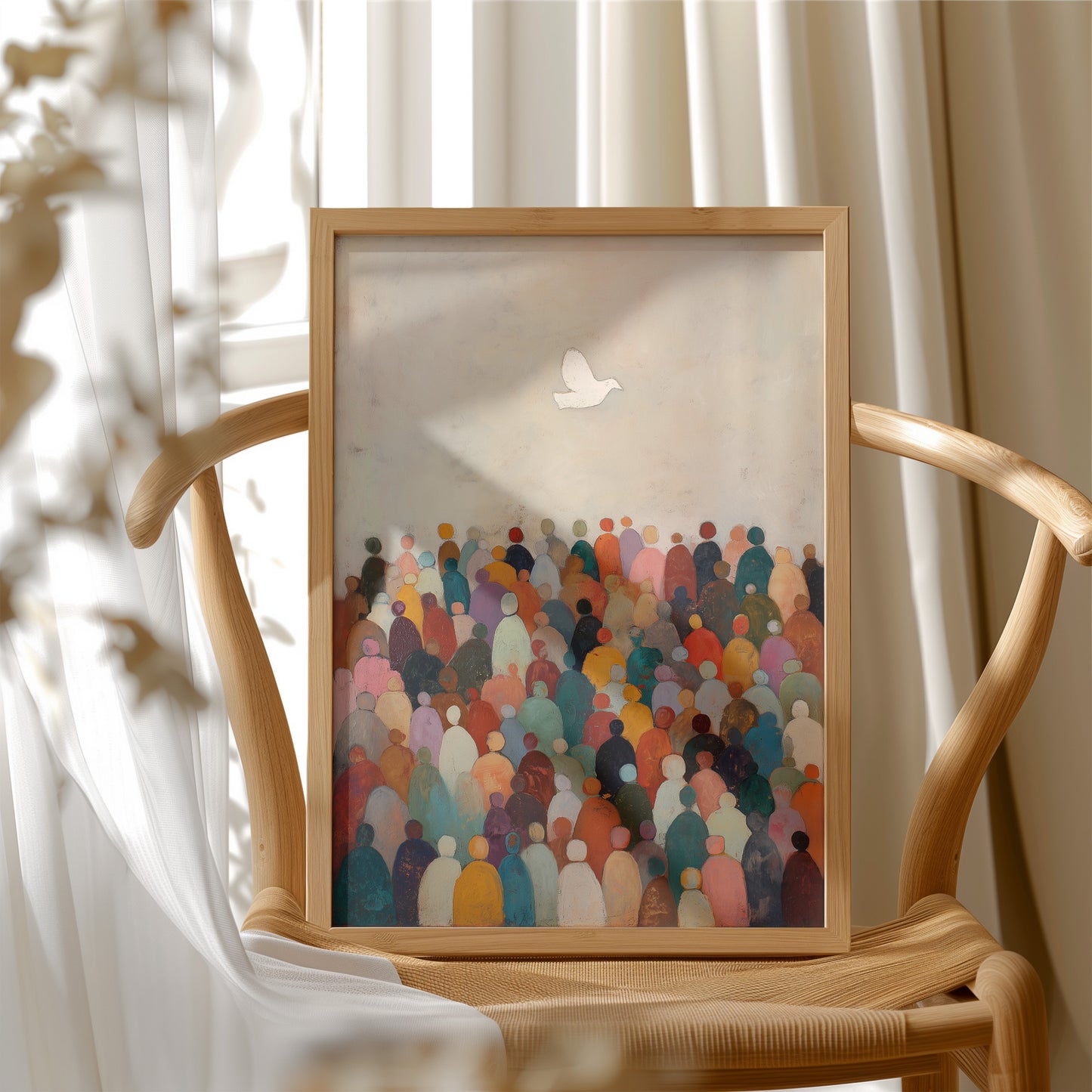 Collective Gaze Toward Peace