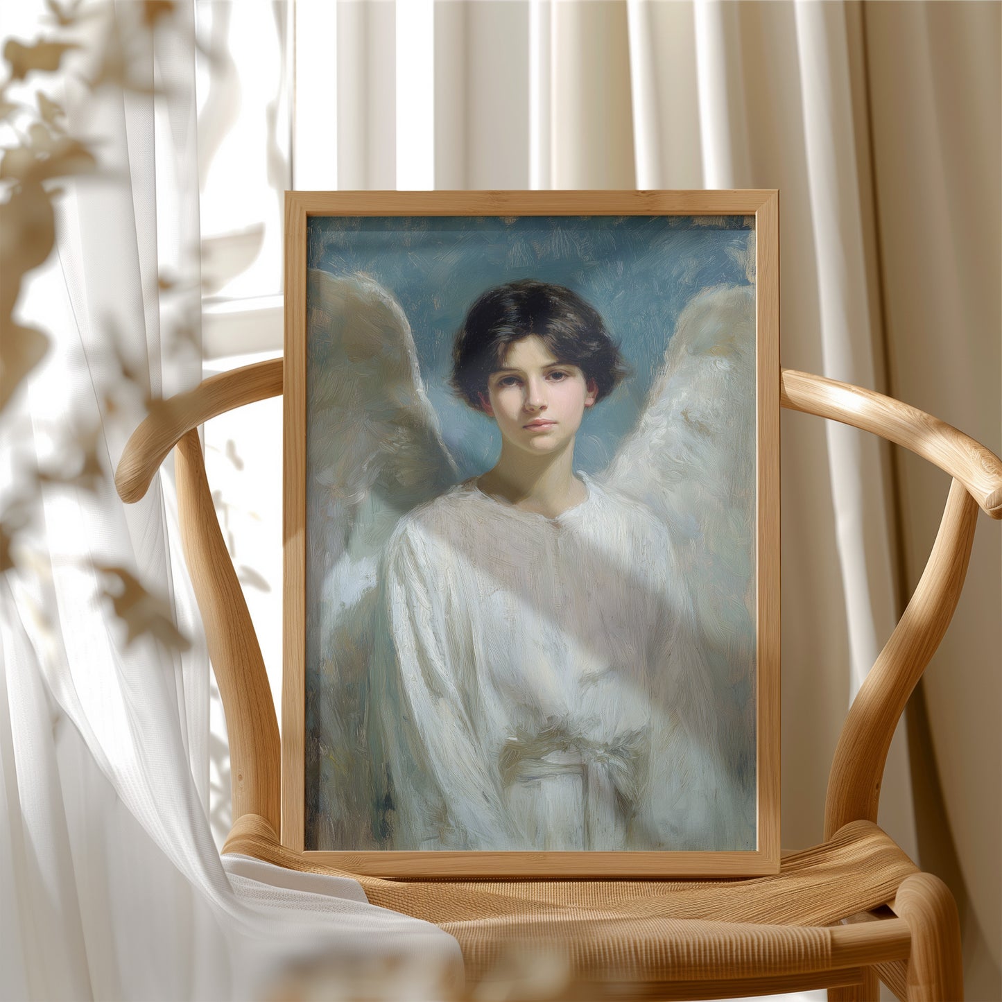 Celestial Guardian Watches Between Realms