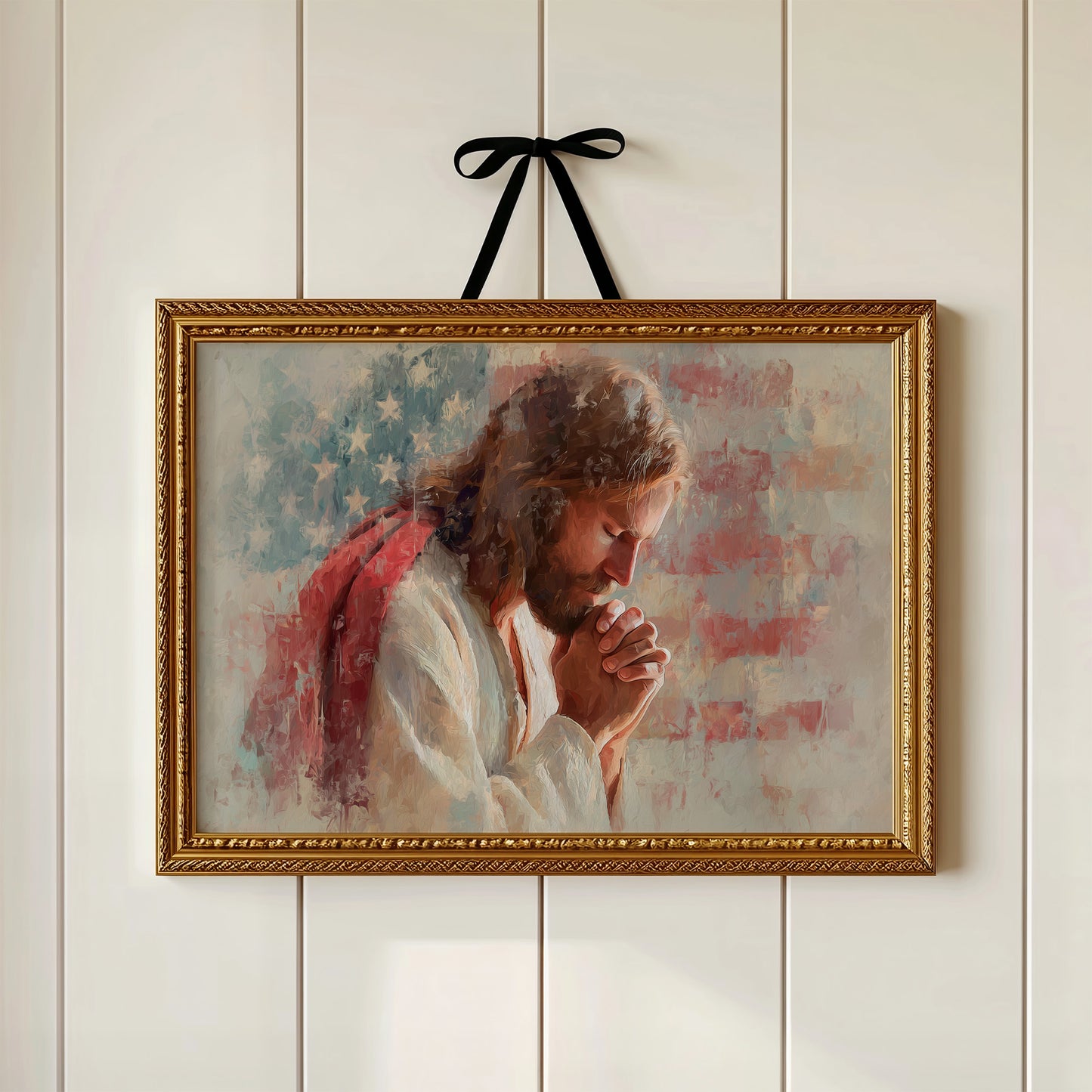Patriot's Prayer in Brushstrokes