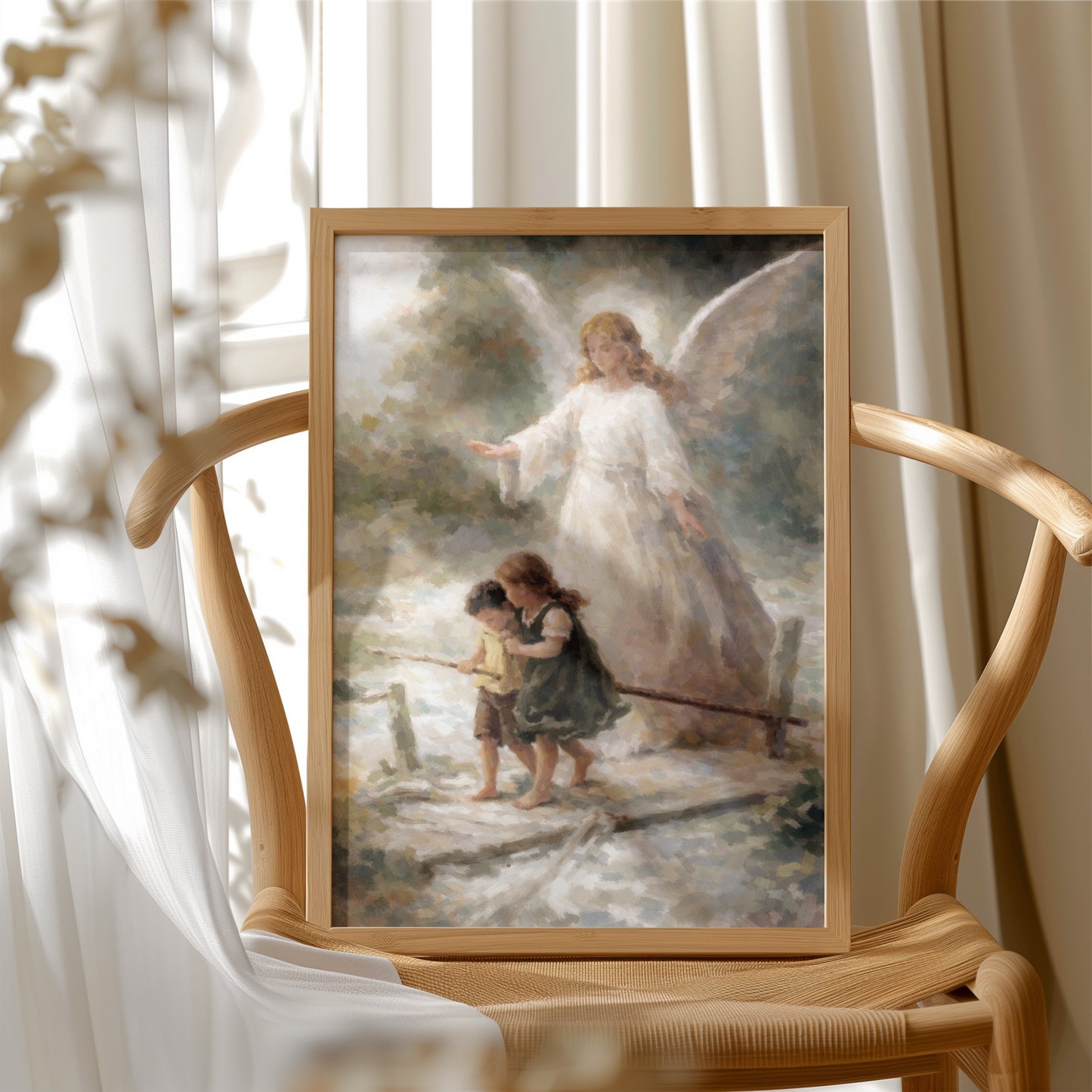 Divine Guardian Illuminates Uncertain Path