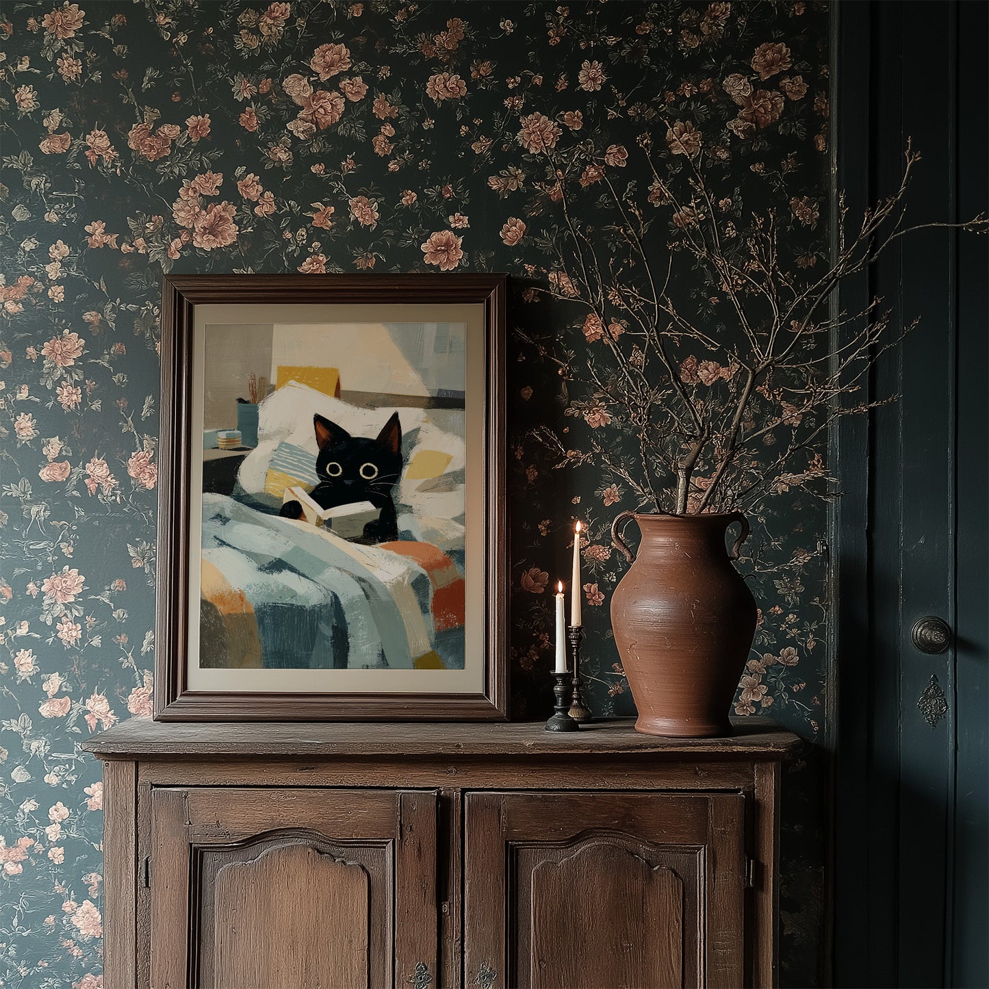 Midnight Reader's Cozy Retreat