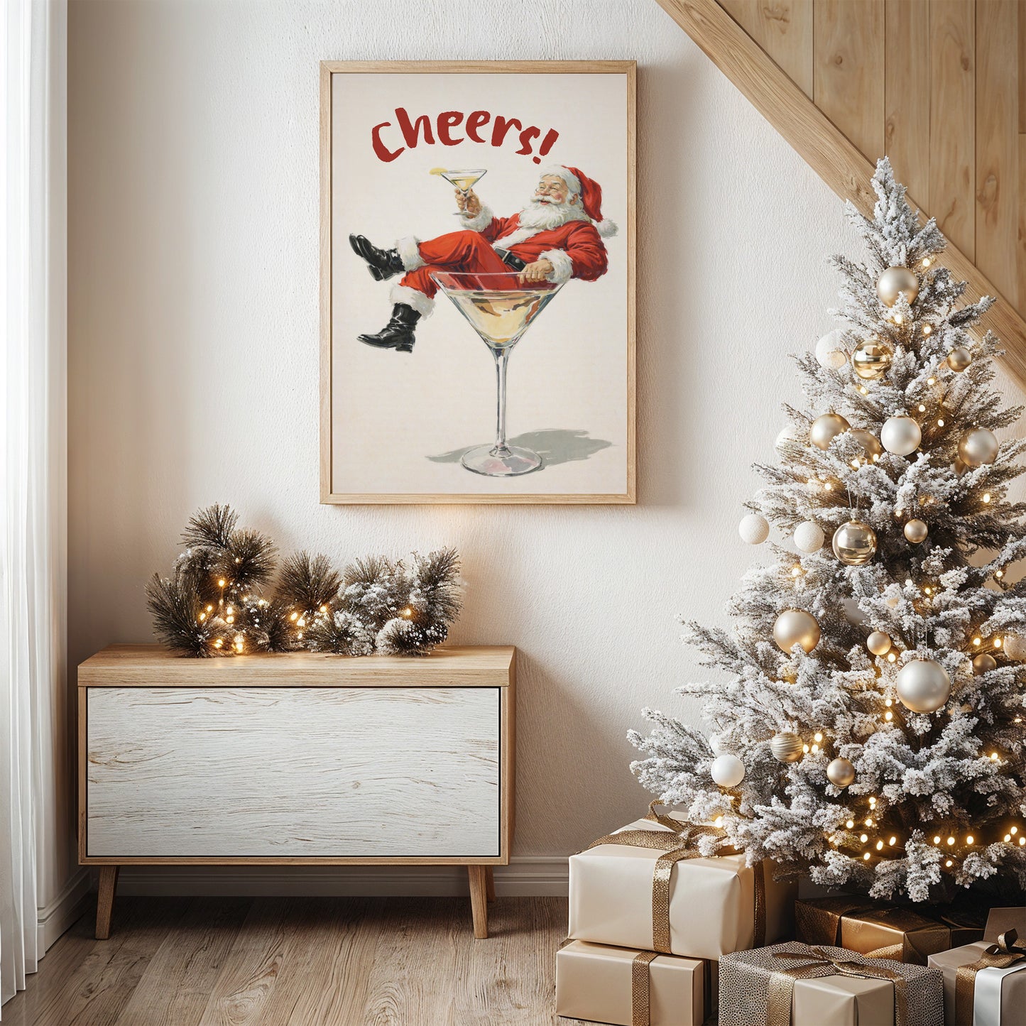 Holiday Spirit in a Cocktail Glass