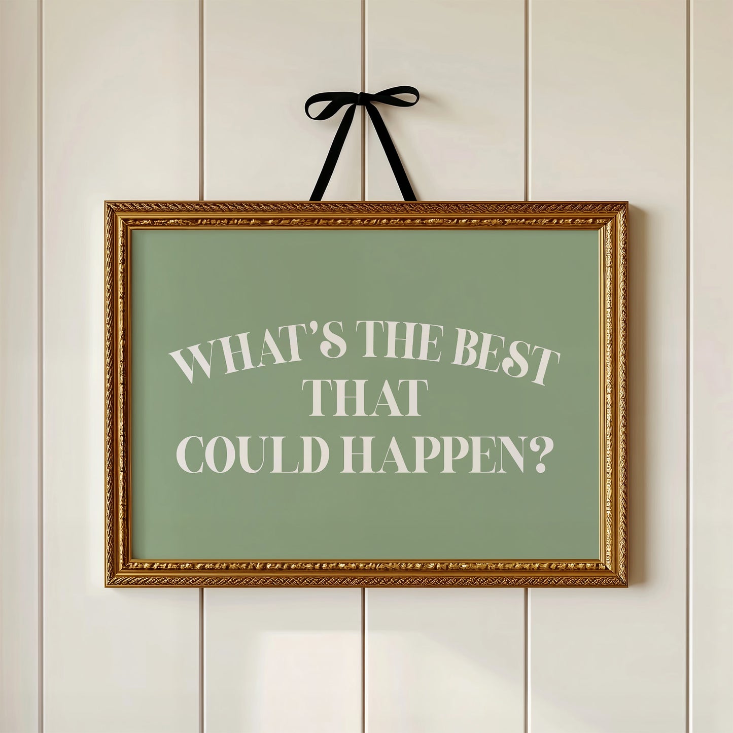 Optimistic Question In Sage Serenity