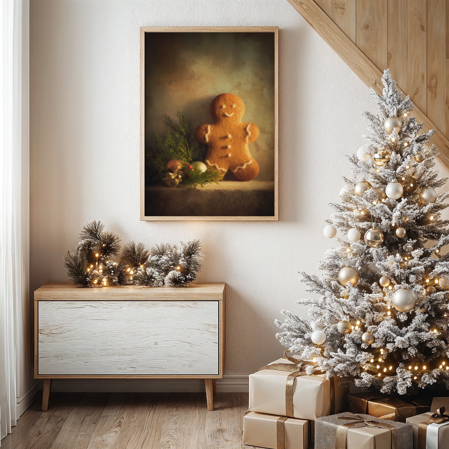 Sweet Gingerbread Man of Yuletide Memories