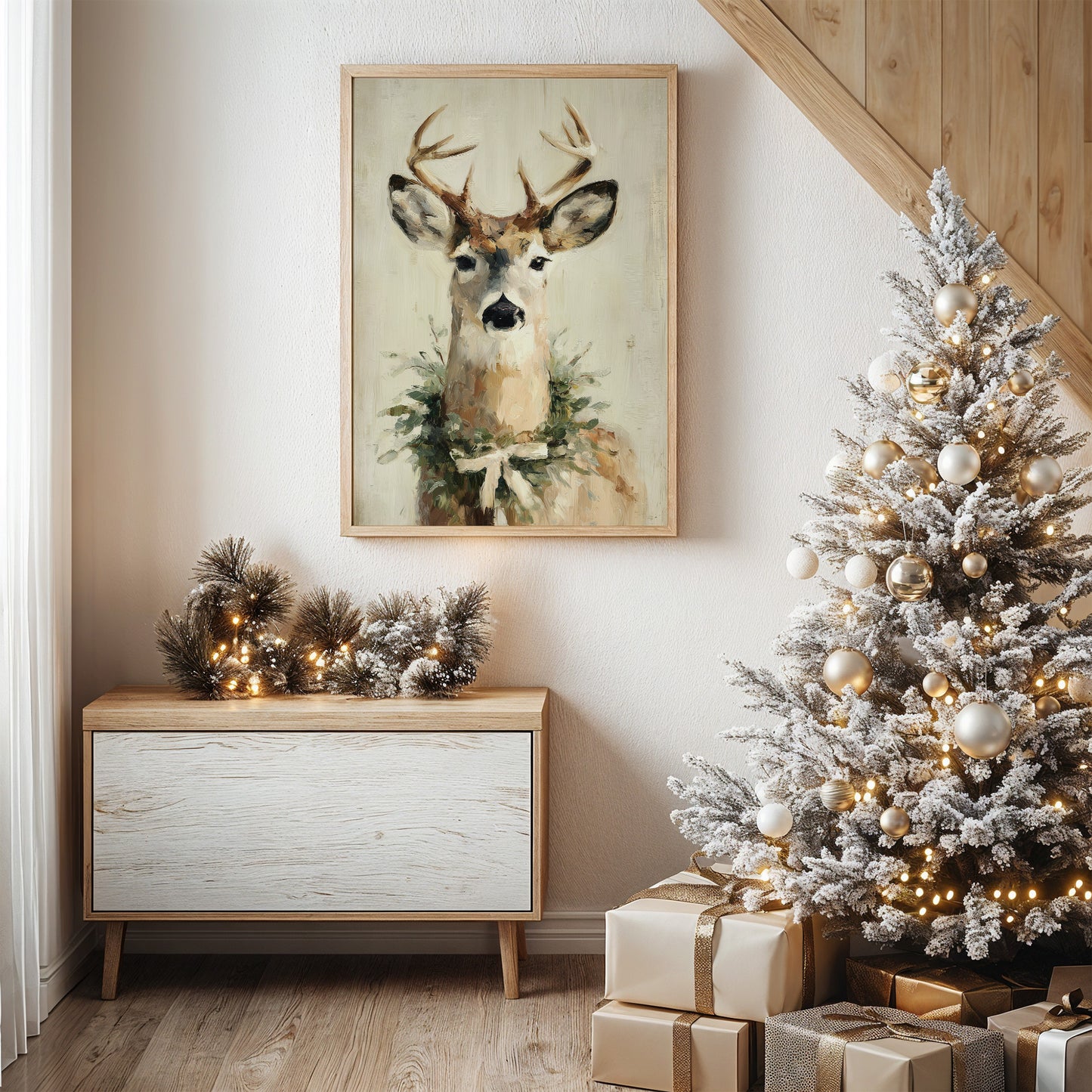 Woodland Nobility in Brushstrokes