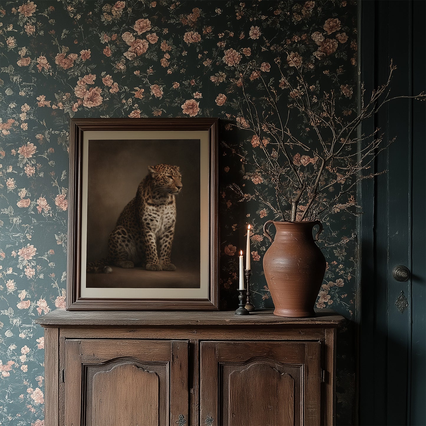 Spotted Sovereign In Studio Stillness
