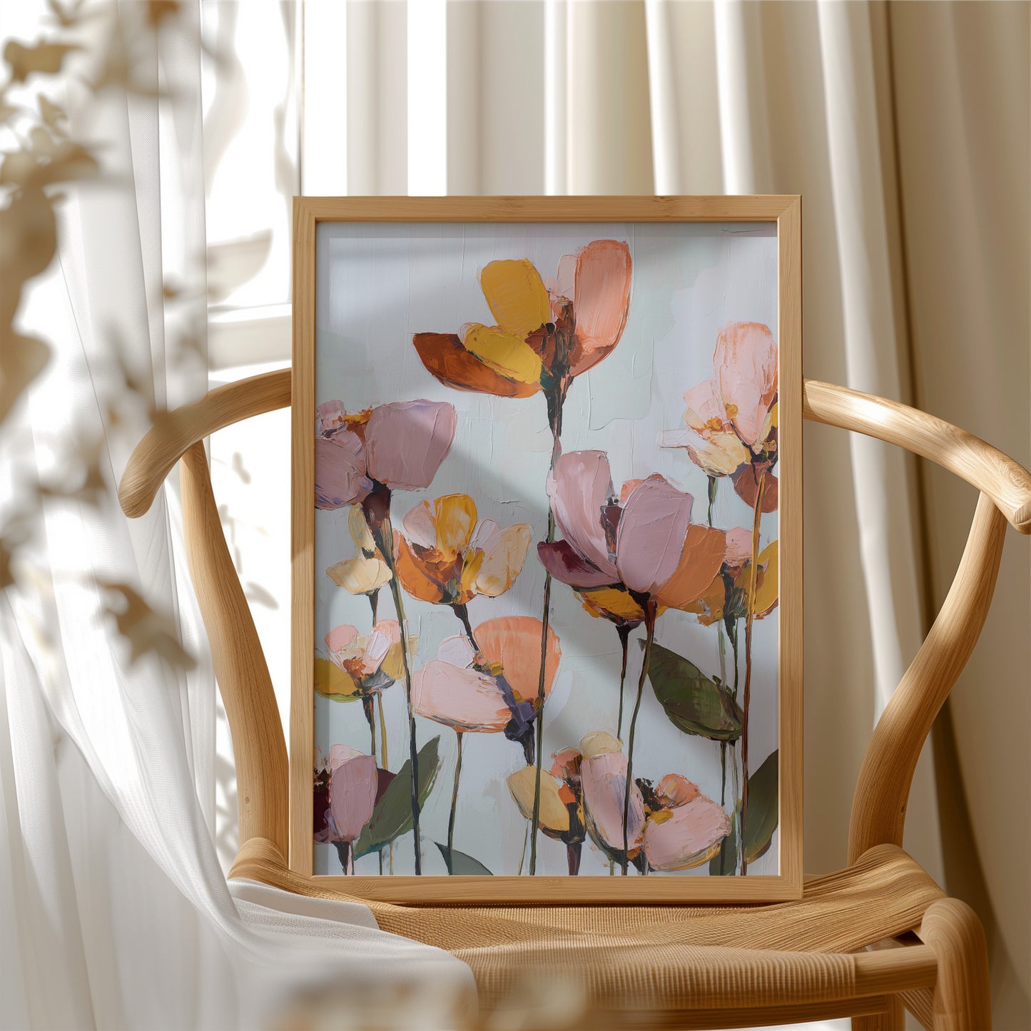 Tulips Sway In Golden Hour