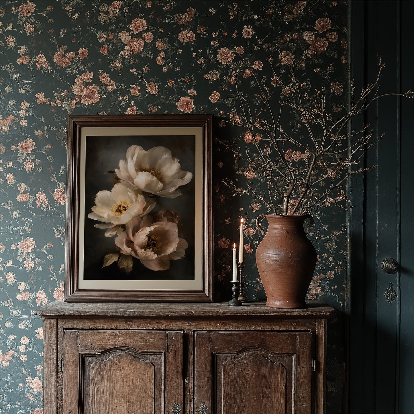 Three Blooms Hold Morning's Secret