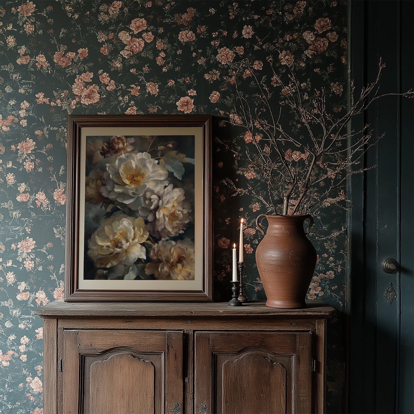 Ivory Petals Hold Golden Secrets