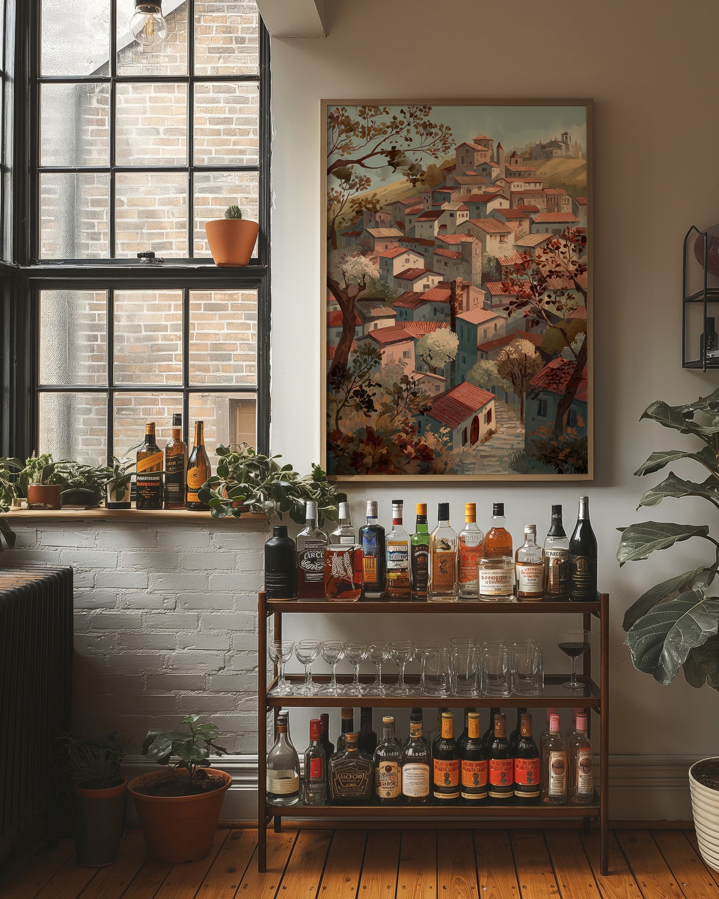 Terracotta Rooftops Climb The Hillside