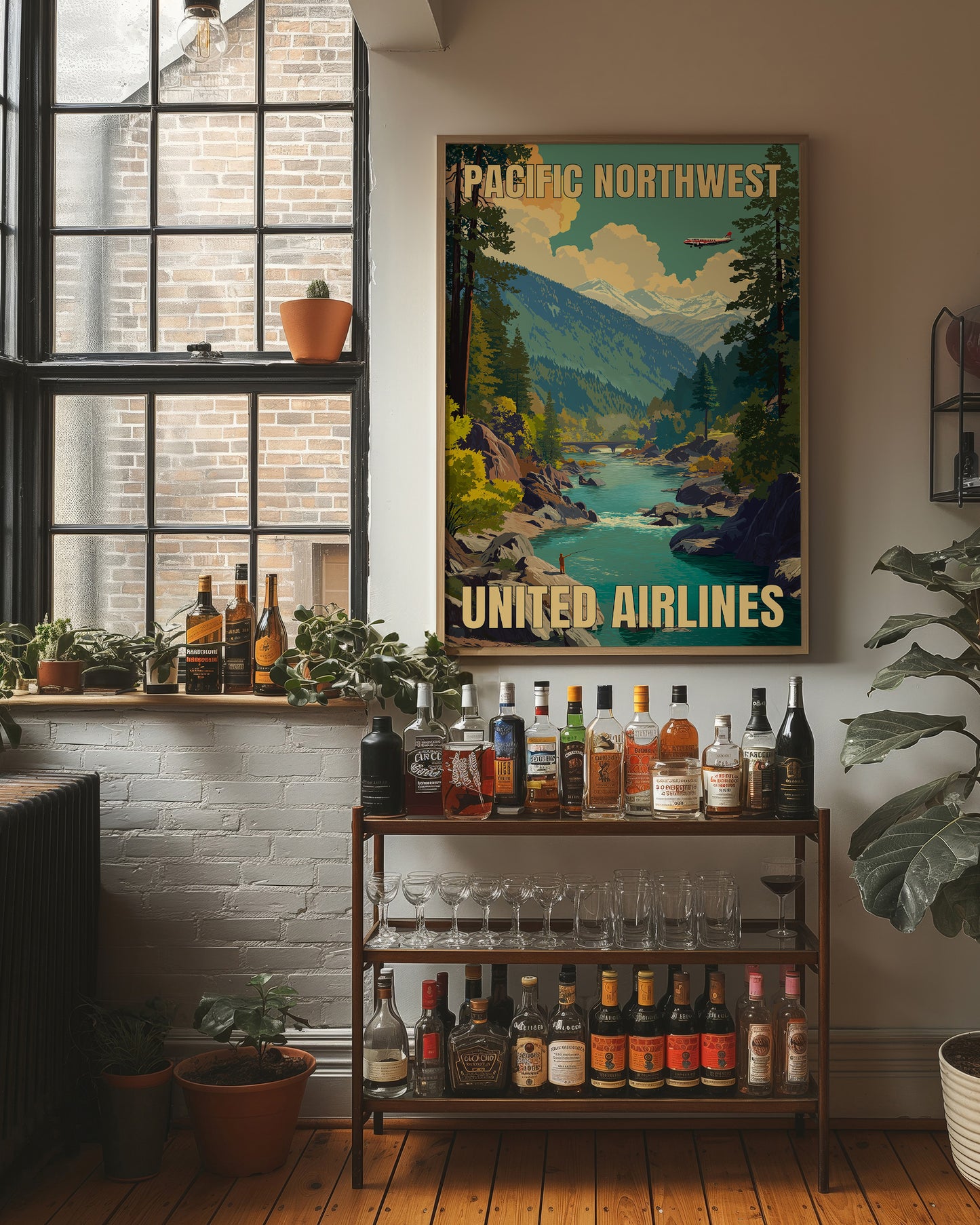 When Silver Birds Crossed Mountain Rivers