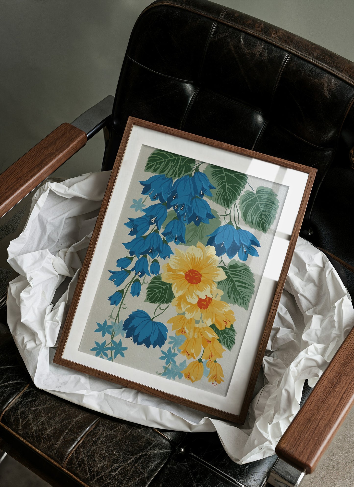 Blue Bells Dance With Golden Sun