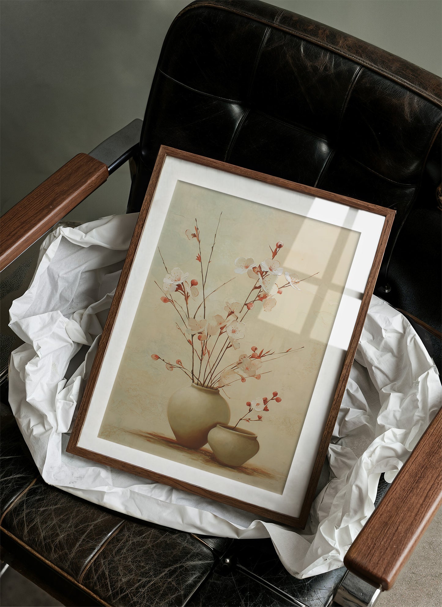 Cherry Blossoms Find Earthen Home