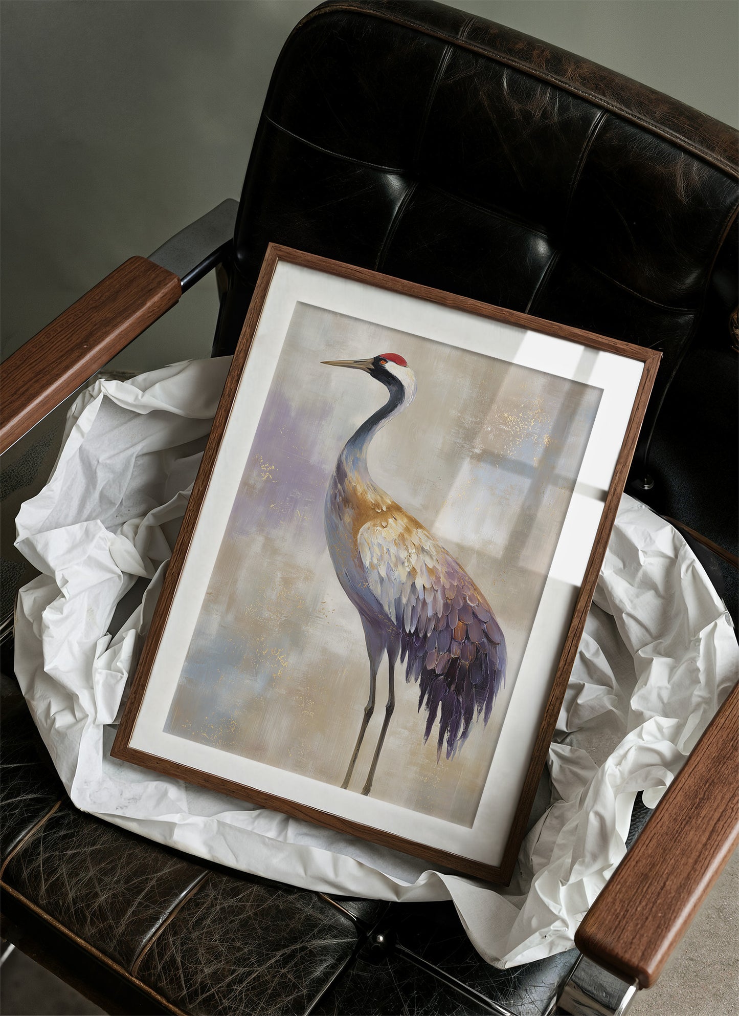 Elegant Crane Studies Library Light