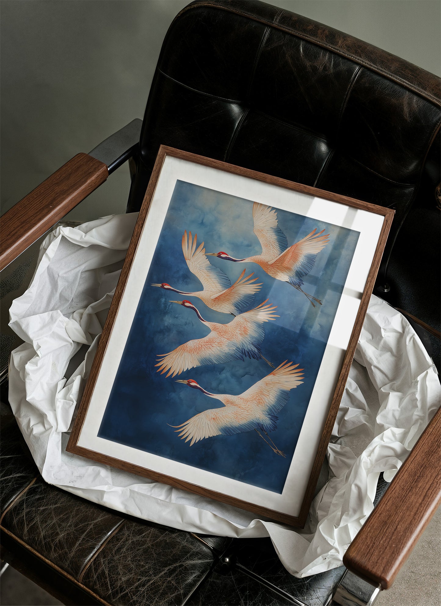 Dancing Cranes Paint The Sky