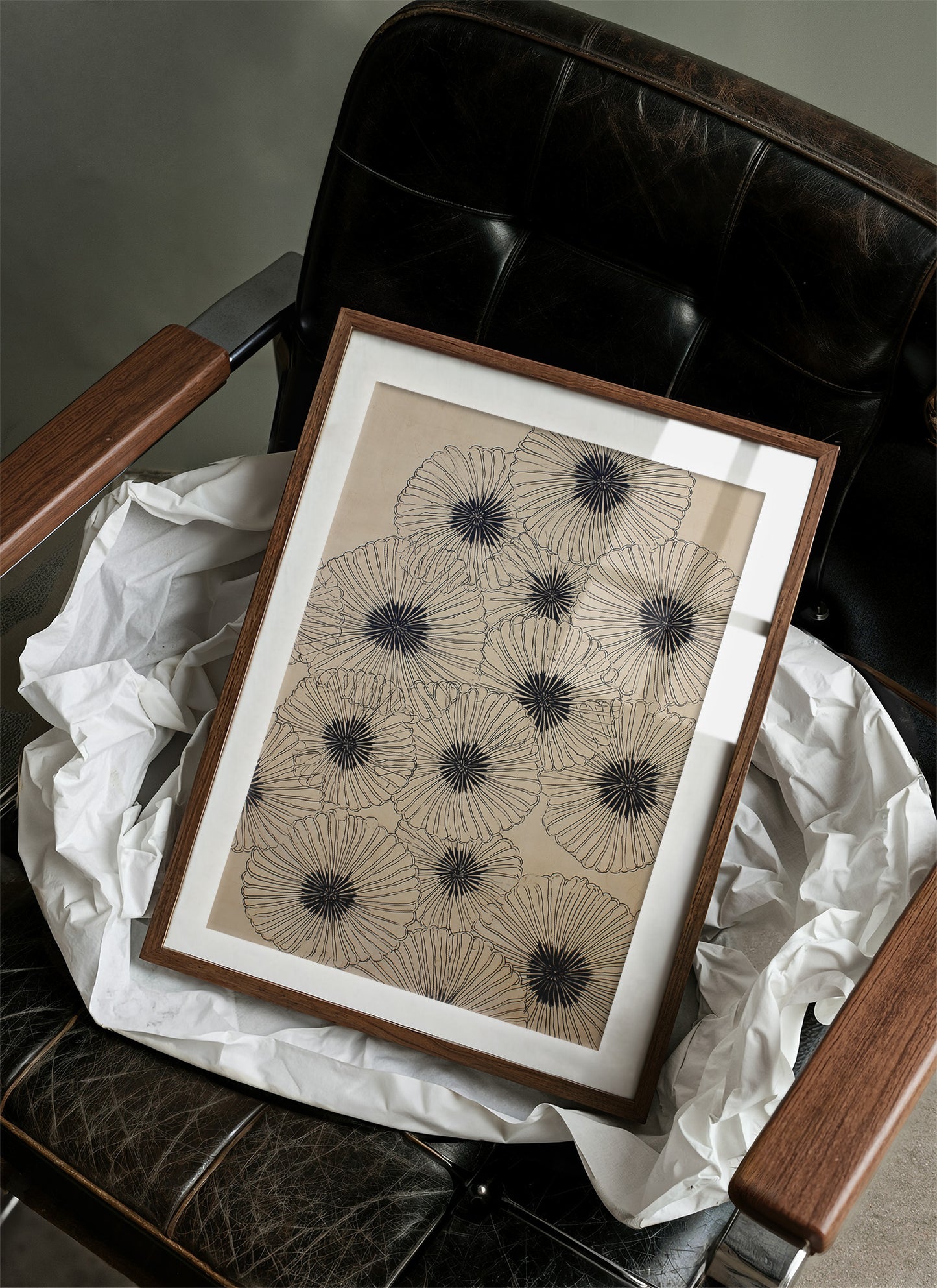 Ink Blooms Dance In Morning Light