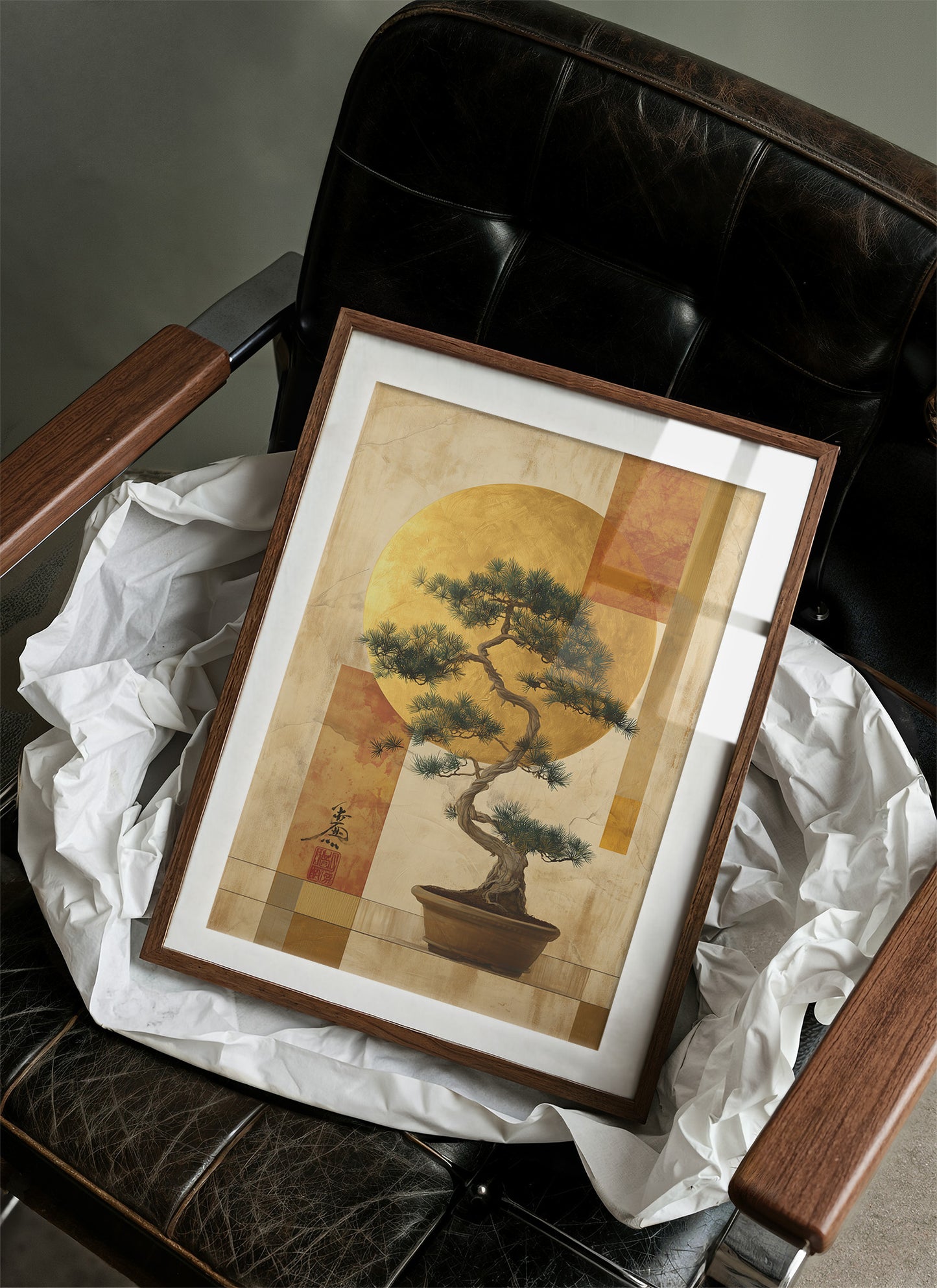 Bonsai Tales In Golden Hours