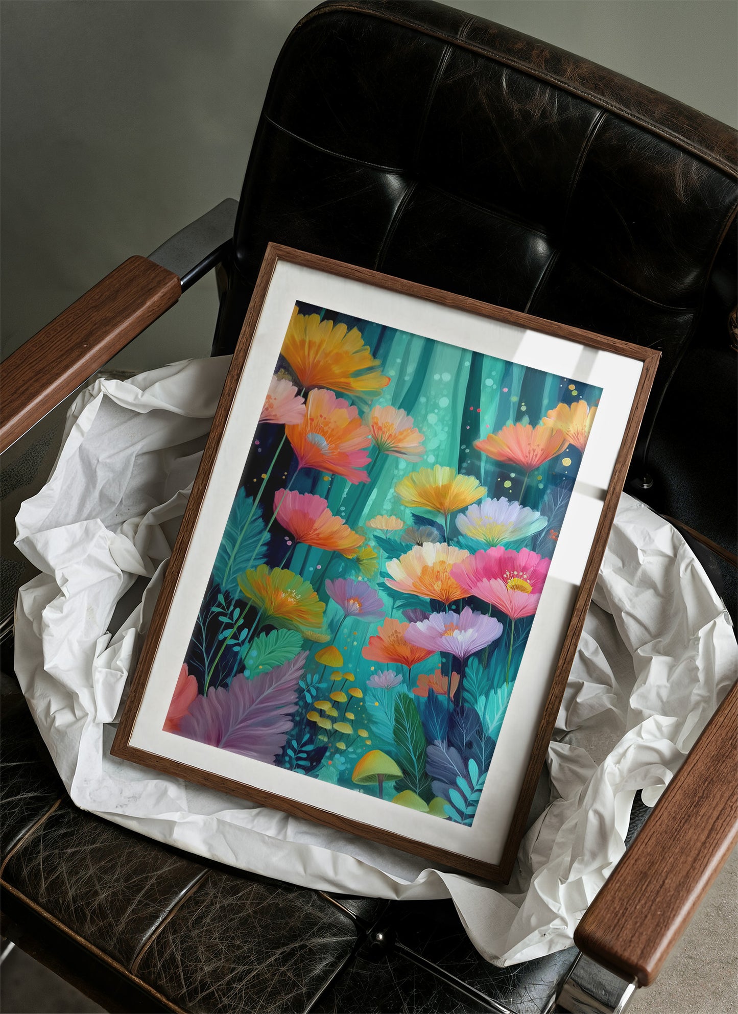 Poppies Dance In Midnight Gardens