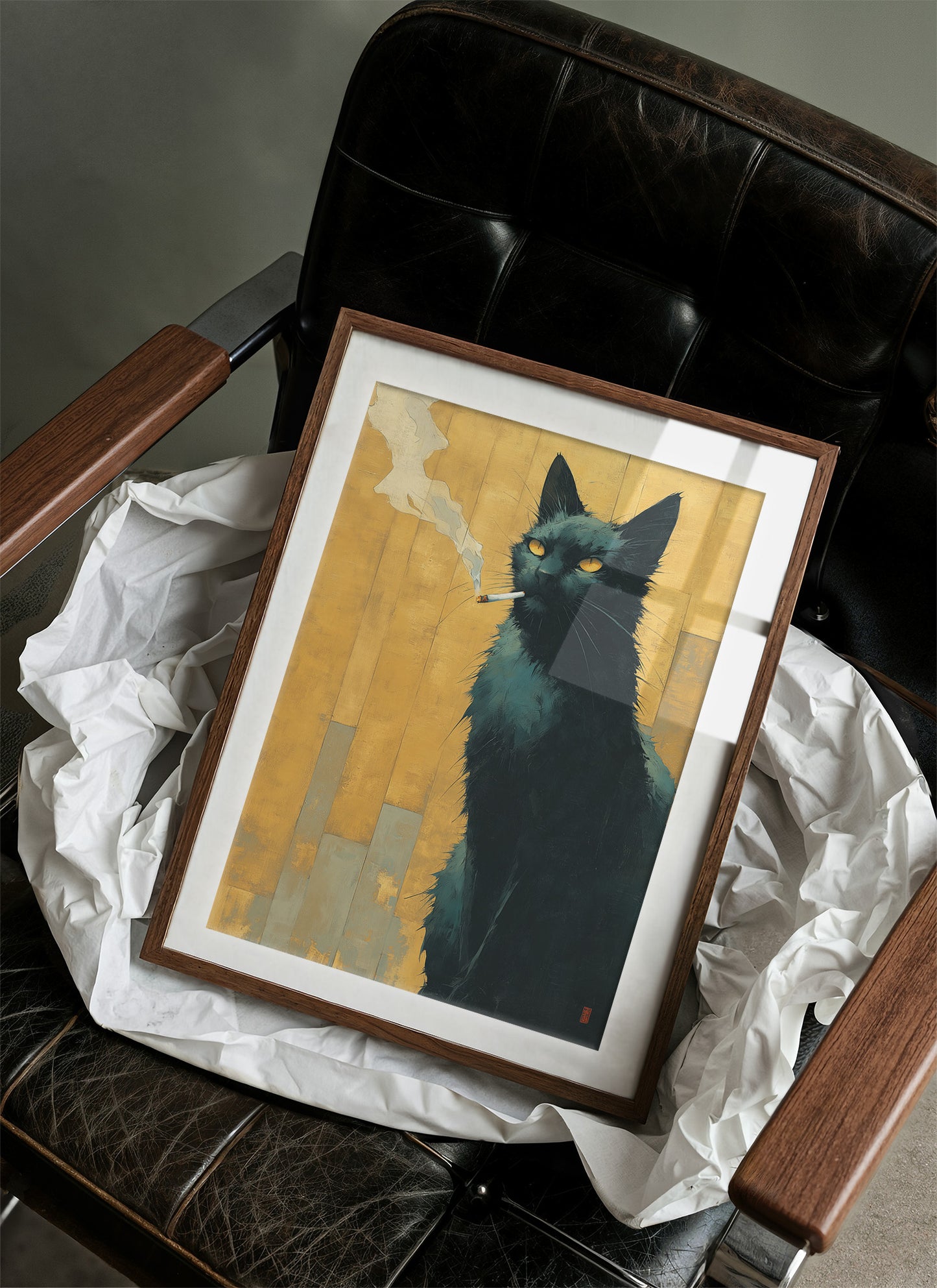 Midnight Cat's Golden Hour Rebellion