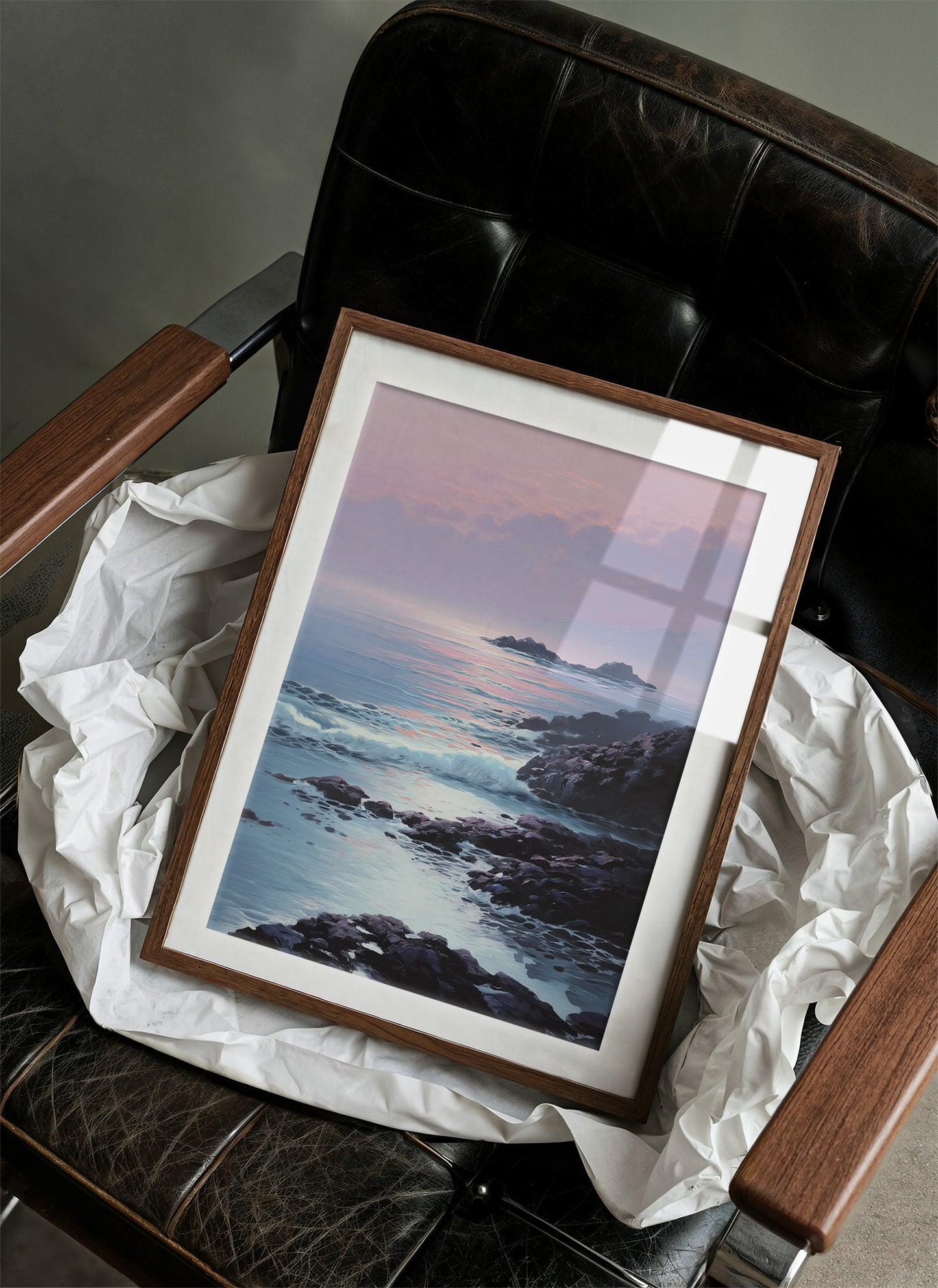 Ocean Rocks Dance At Dawn